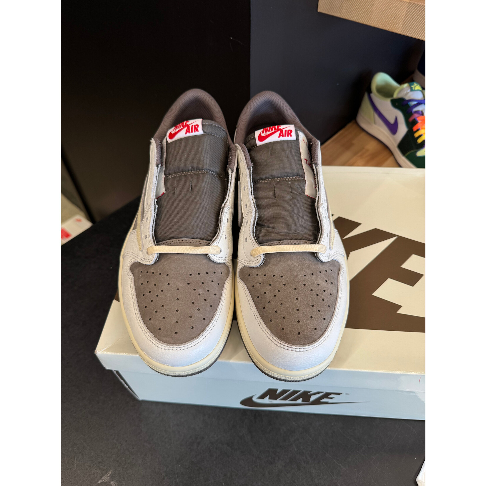 Jordan Jordan 1 Retro Low OG SP Travis Scott Reverse Mocha Size 13, PREOWNED