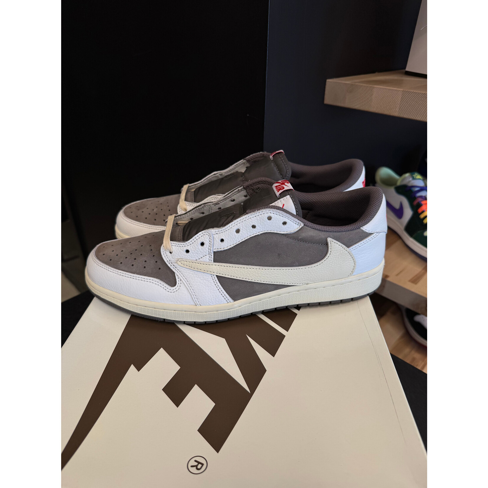 Jordan Jordan 1 Retro Low OG SP Travis Scott Reverse Mocha Size 13, PREOWNED
