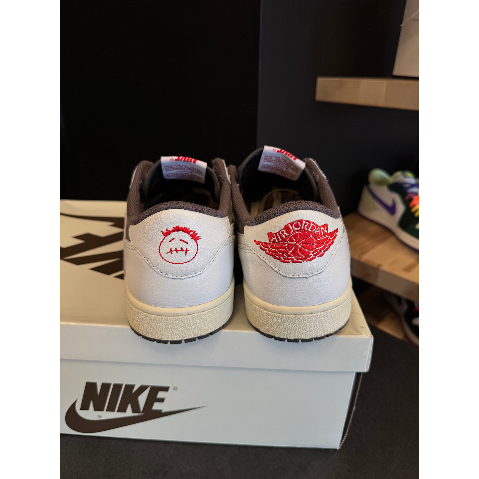 Jordan Jordan 1 Retro Low OG SP Travis Scott Reverse Mocha Size 13, PREOWNED