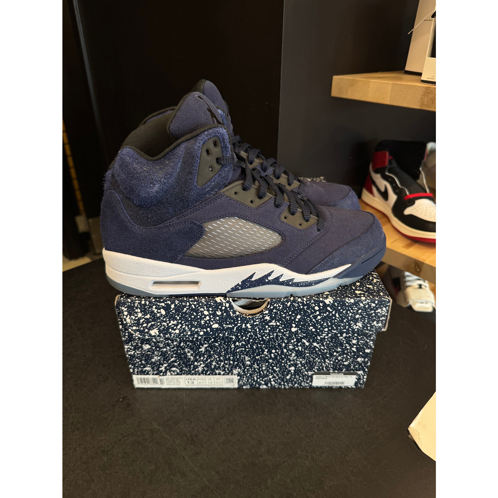 Jordan Jordan 5 Retro Georgetown Size 13, PREOWNED