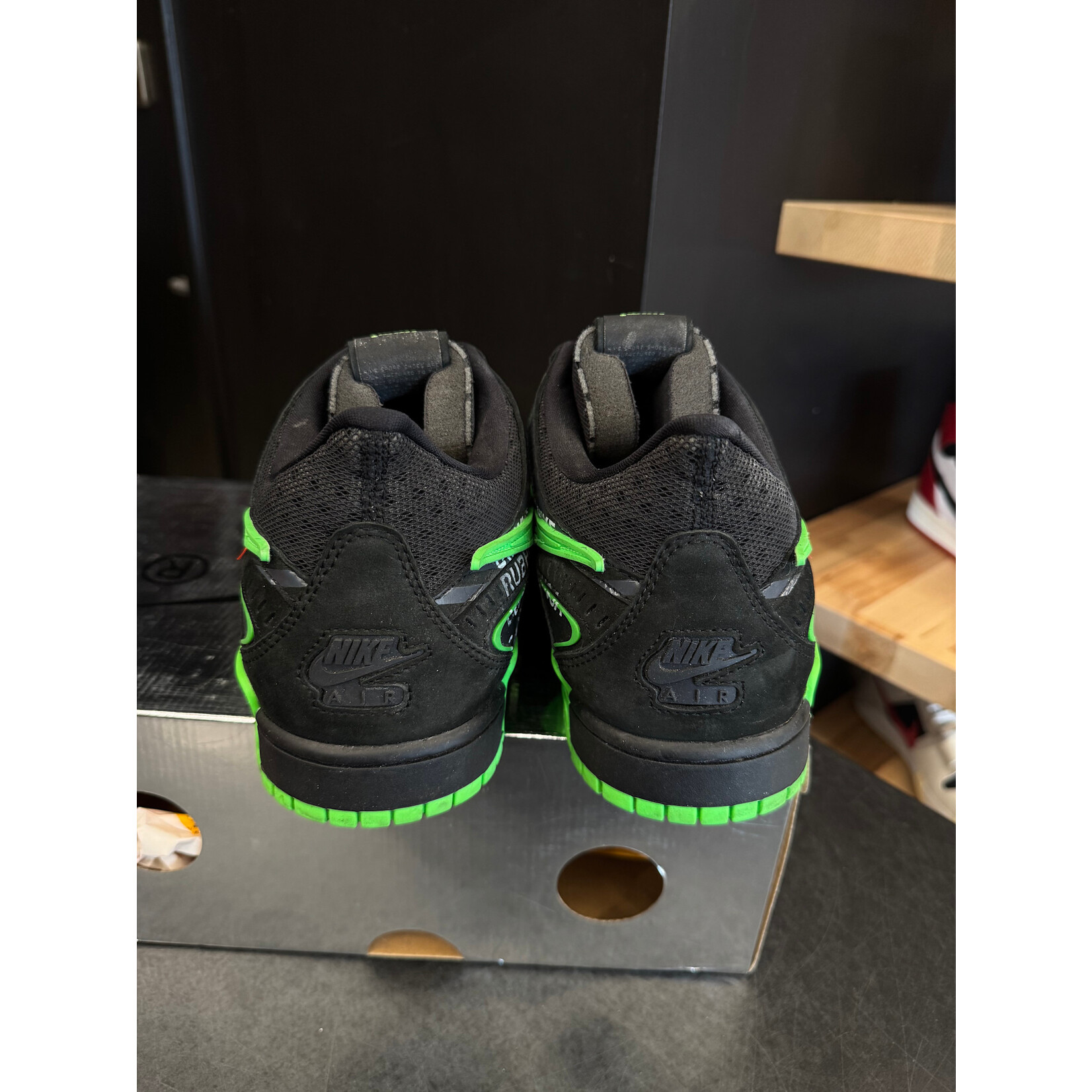 Nike Nike Air Rubber Dunk Off-White Green Strike Size 15, PREOWNED