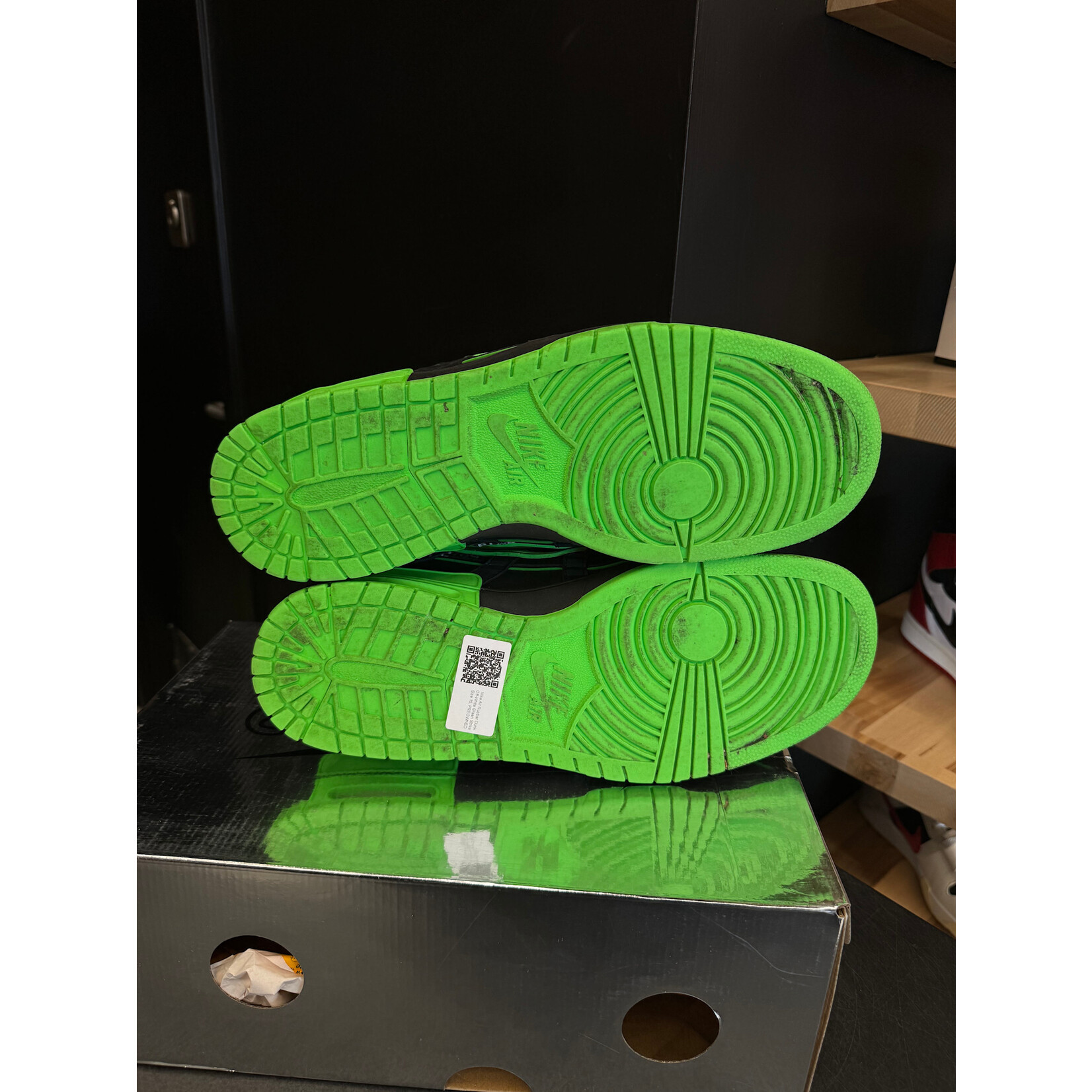 Nike Nike Air Rubber Dunk Off-White Green Strike Size 15, PREOWNED