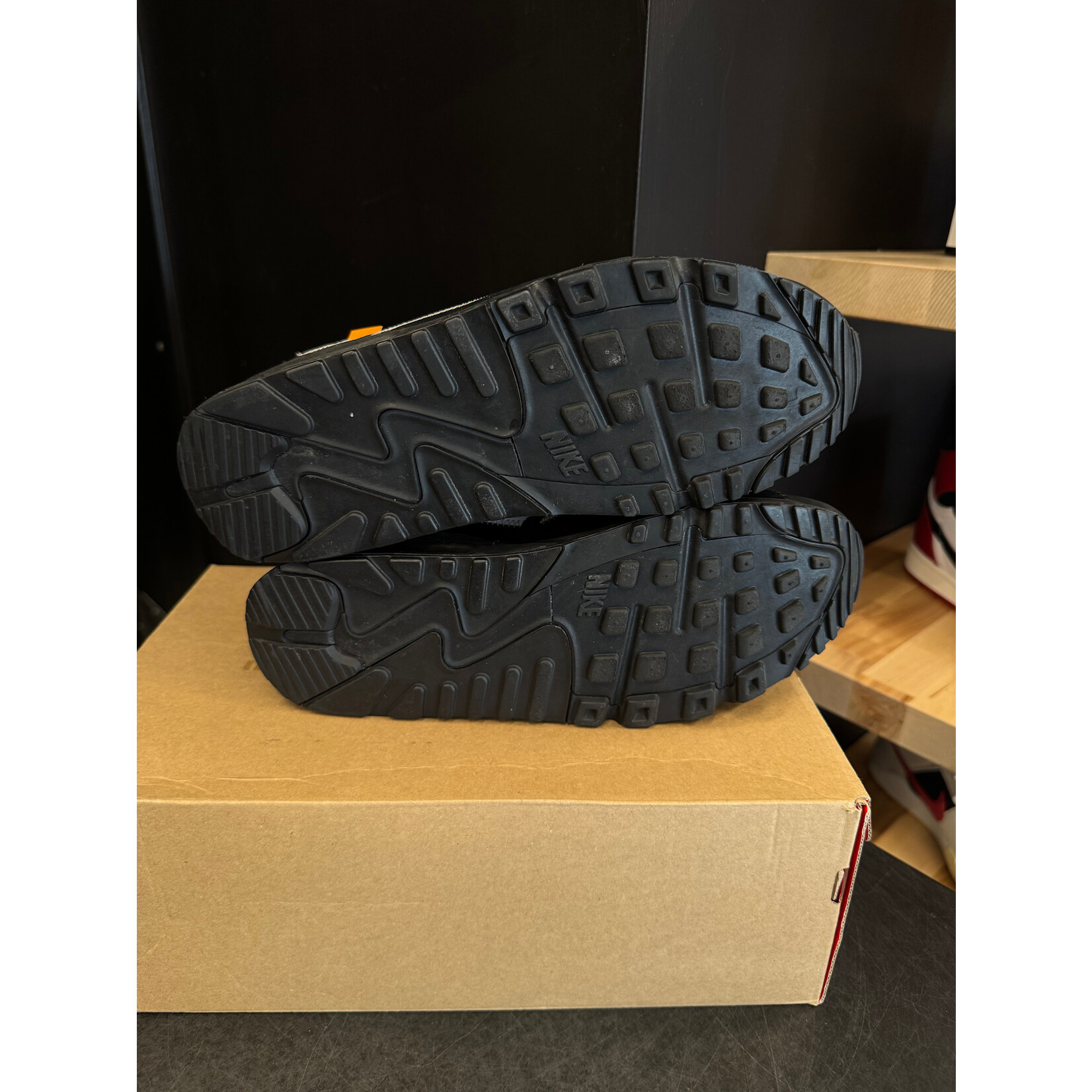 Nike Nike Air Max 90 Off-White Black Size 9, PREOWNED