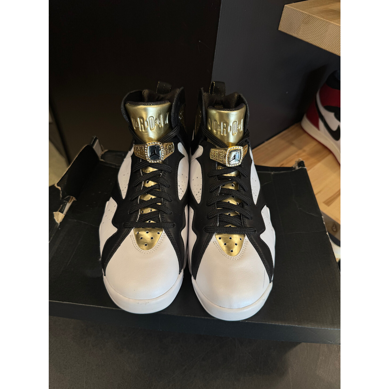 Jordan Jordan 7 Retro Championship Pack Champagne Size 9.5, PREOWNED (