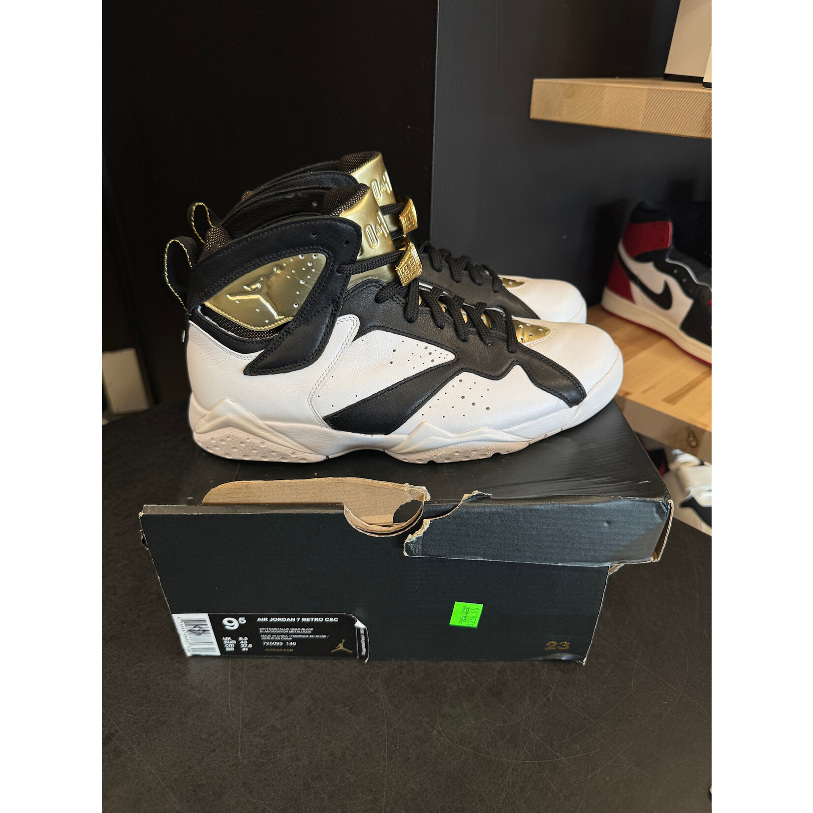 Jordan Jordan 7 Retro Championship Pack Champagne Size 9.5, PREOWNED (