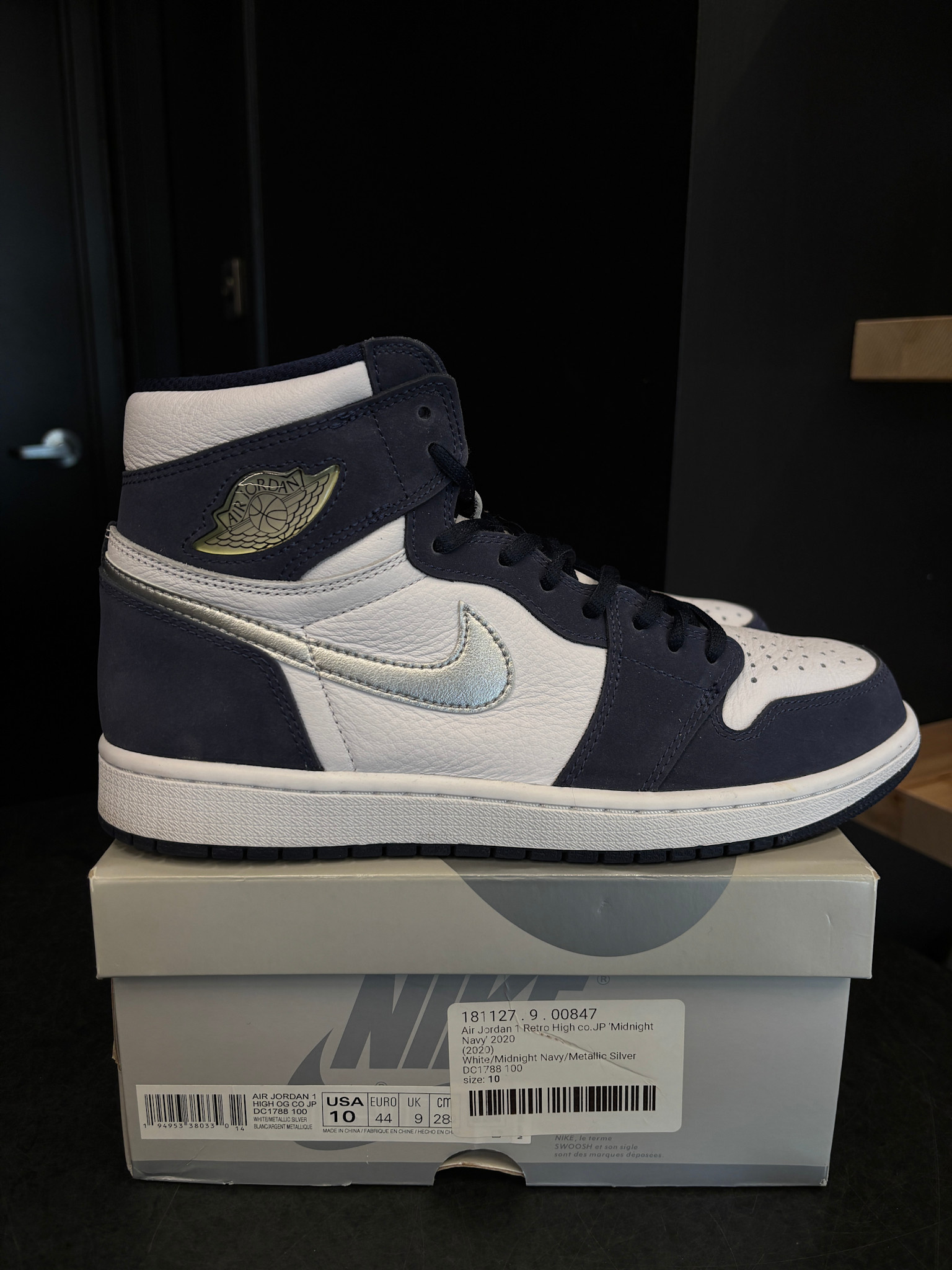 Air Jordan 1 OG High CO.JP Midnight Navy 2020 - YouTube
