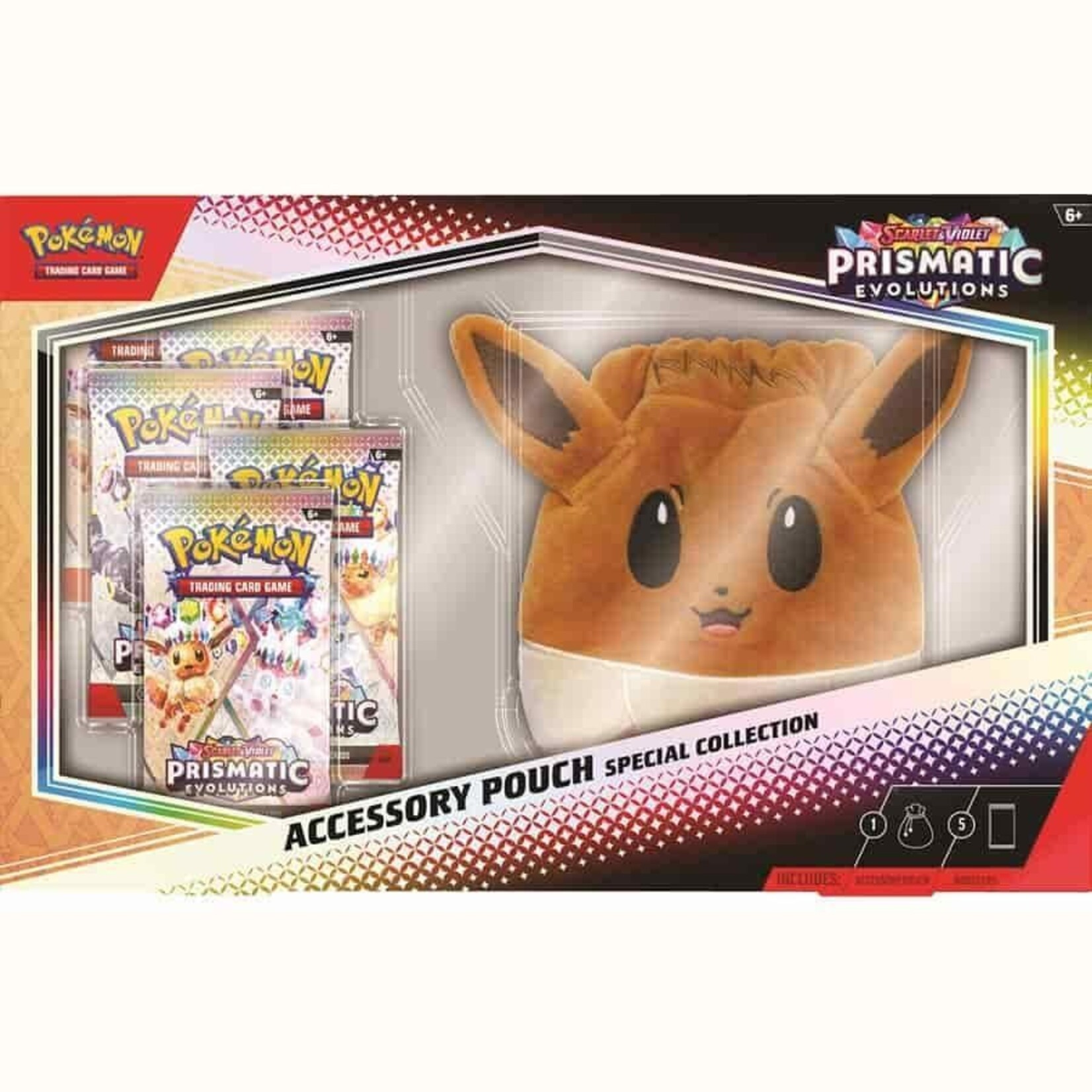 Pokémon Pokémon Scarlet & Violet Prismatic Evolutions Accessory Pouch Special Collection Pokemon
