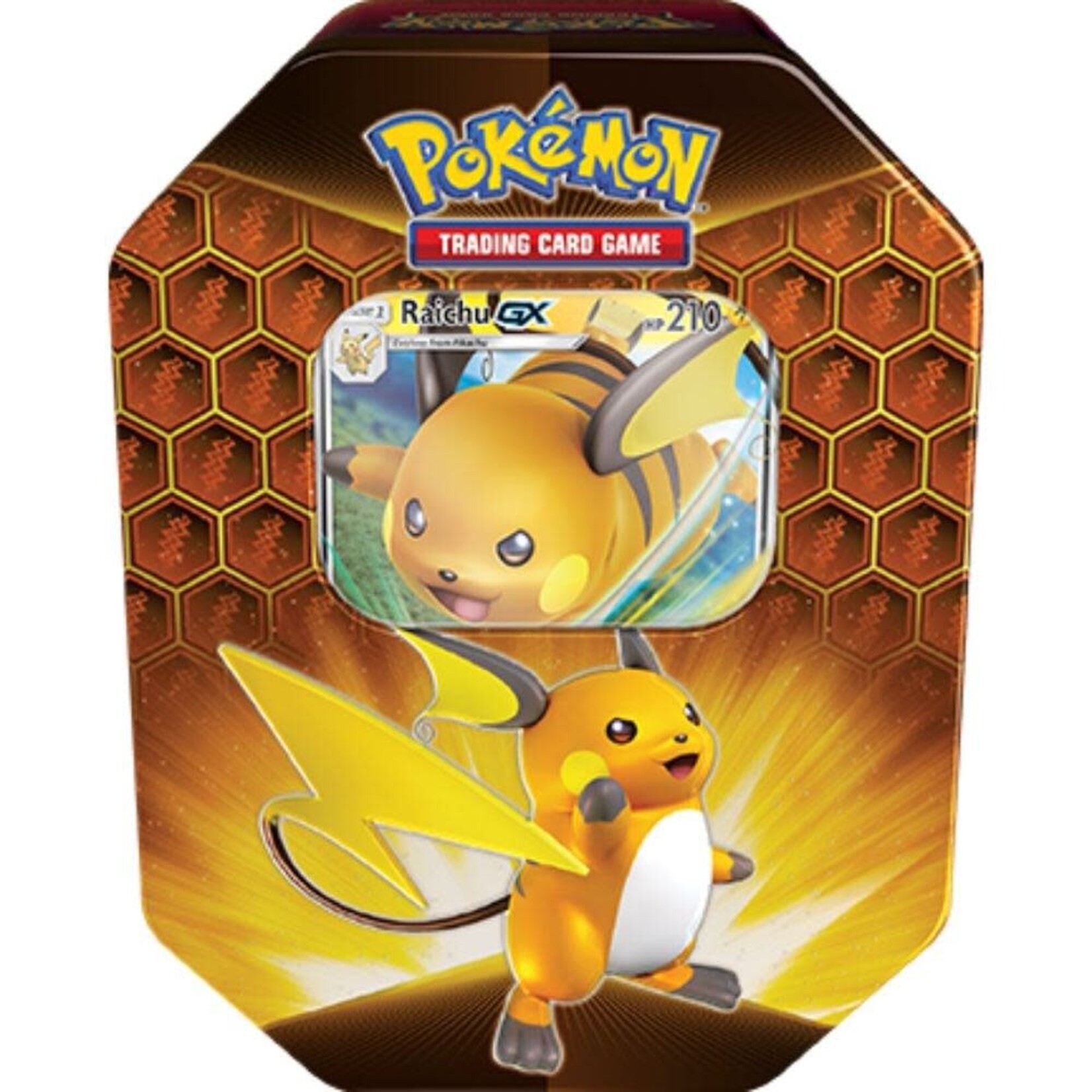 Pokémon Pokémon TCG Hidden Fates Raichu Tin Pokemon