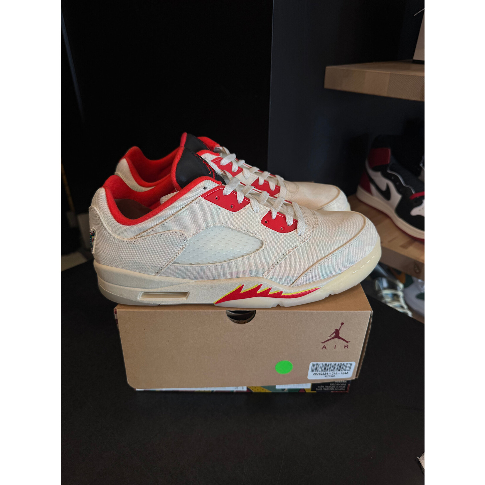 Jordan Jordan 5 Retro Low Chinese New Year (2021) Size 11.5, PREOWNED