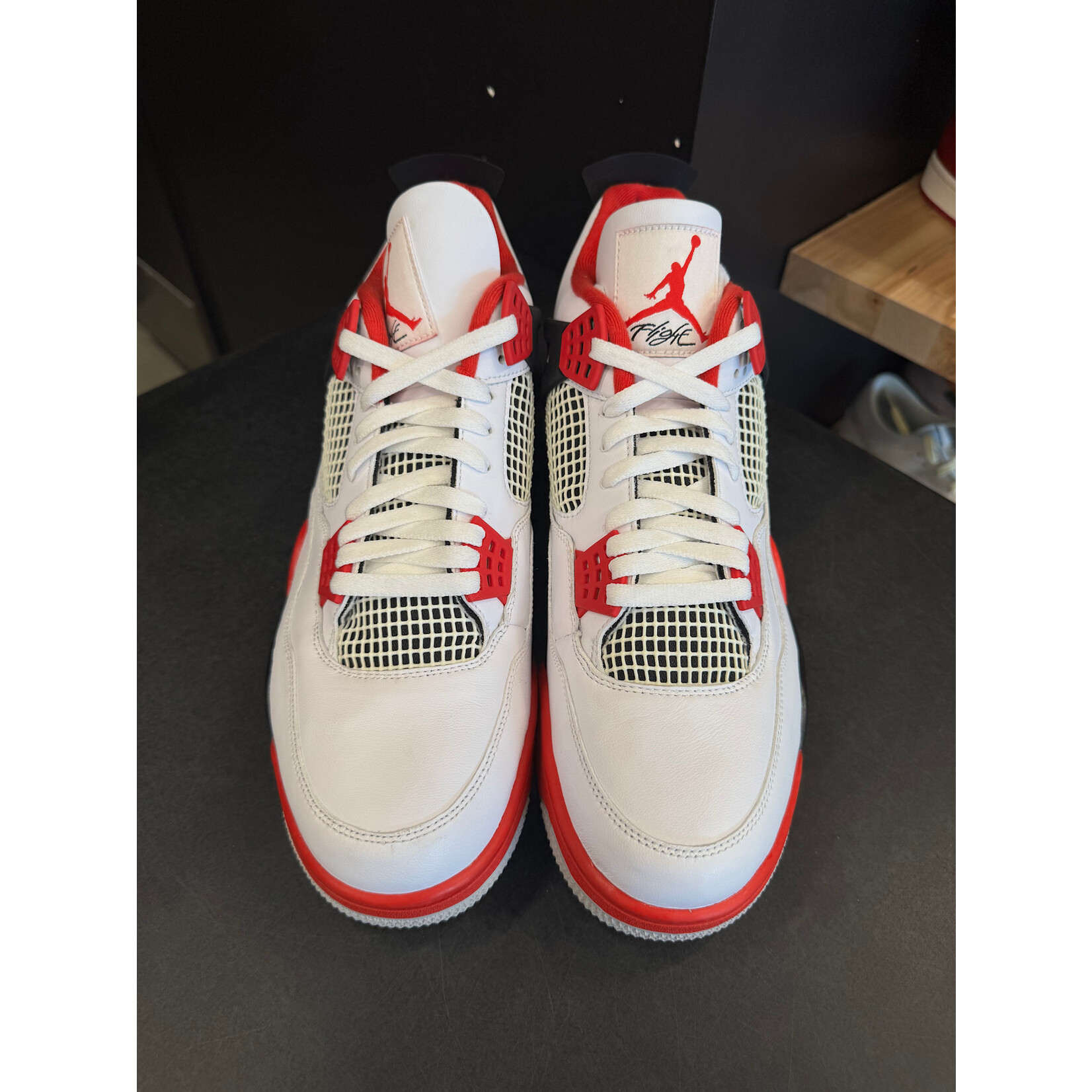 Jordan Jordan 4 Retro Fire Red (2020) Size 14, PREOWNED VNDS NO BOX