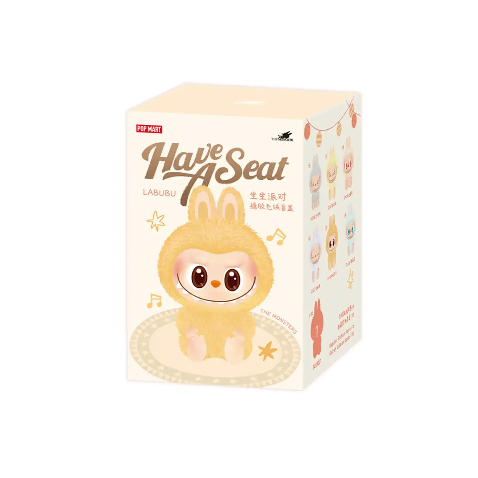 Pop Mart Labubu The Monsters Have a Seat Vinyl Plush Blind Box
