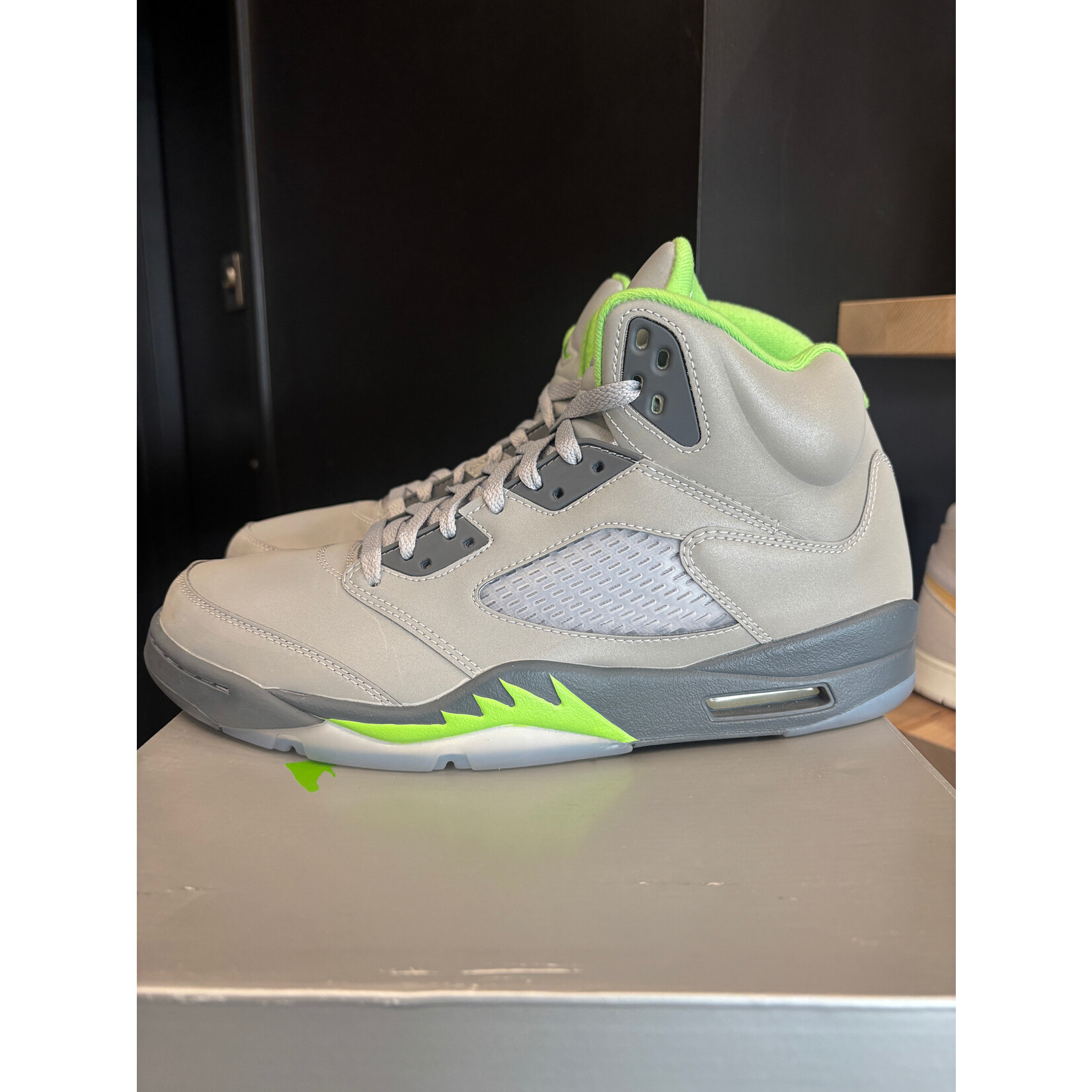 Jordan Jordan 5 Retro Green Bean (2022) Size 11.5, PREOWNED