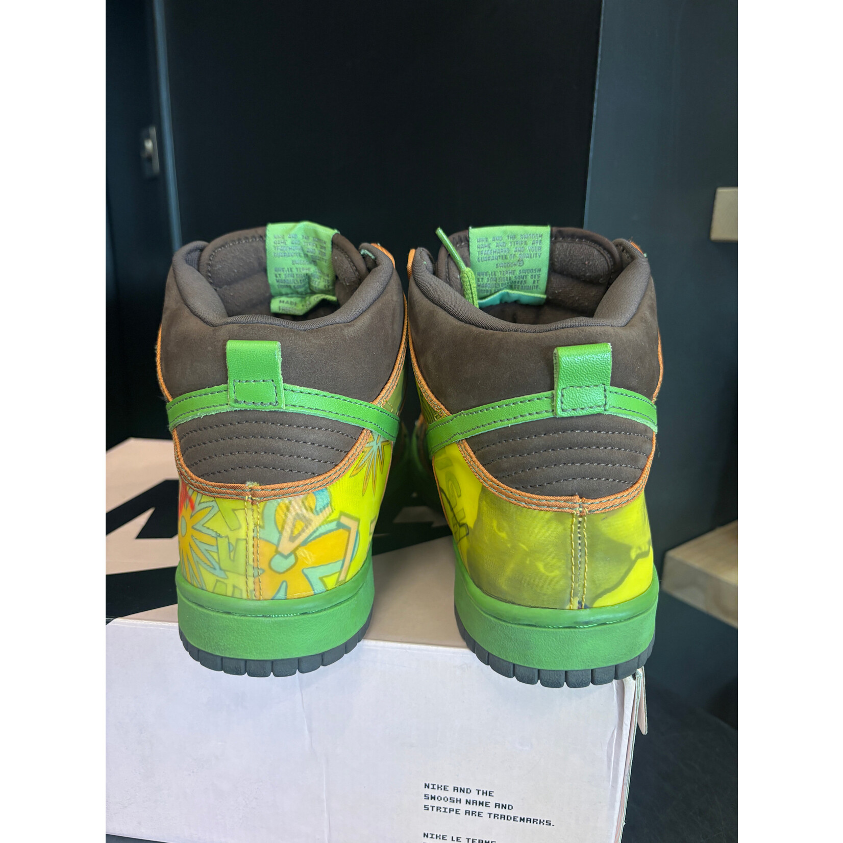 Jordan Nike SB Dunk High De La Soul (2005) Size 9.5, PREOWNED