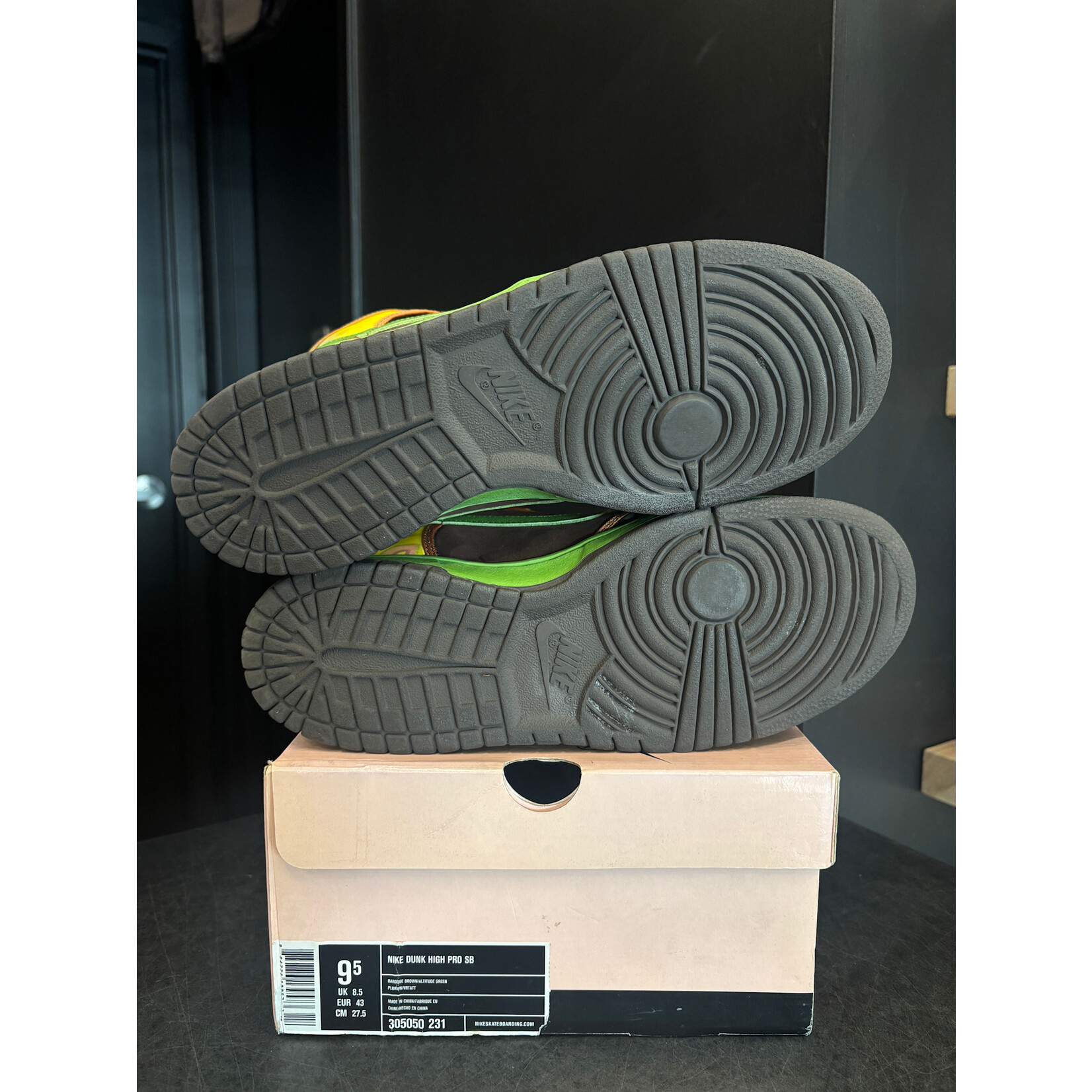 Jordan Nike SB Dunk High De La Soul (2005) Size 9.5, PREOWNED