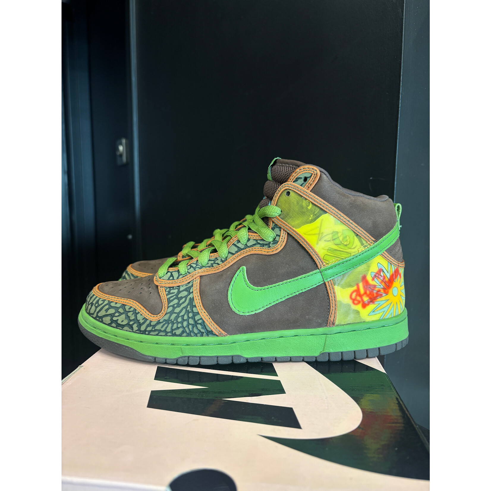 Jordan Nike SB Dunk High De La Soul (2005) Size 9.5, PREOWNED