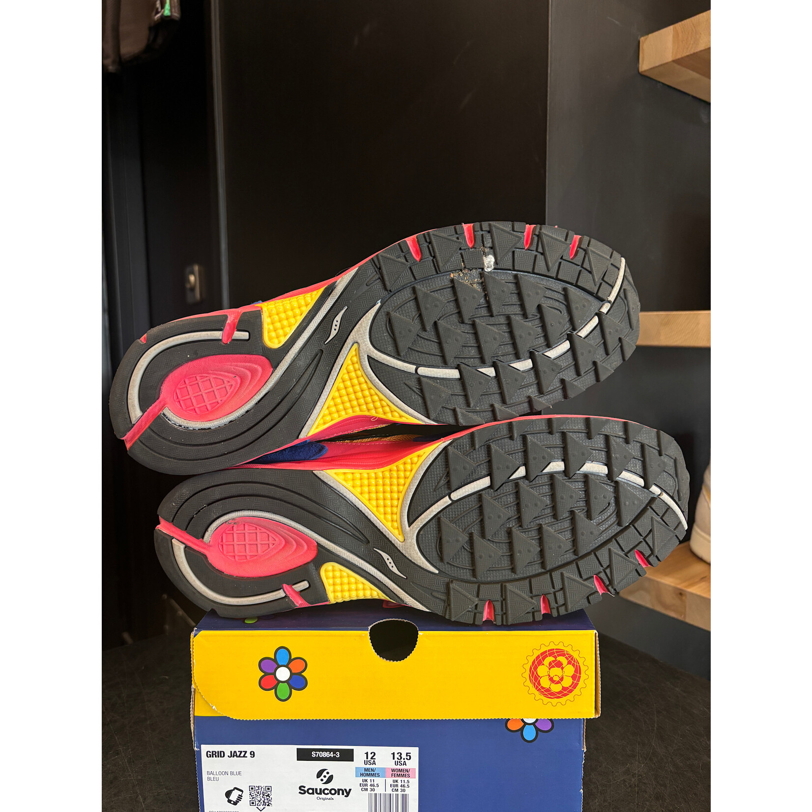 Nike Saucony Grid Jazz 9 Jae Tips I Love You But I’m Busy Size 12, PREOWNED