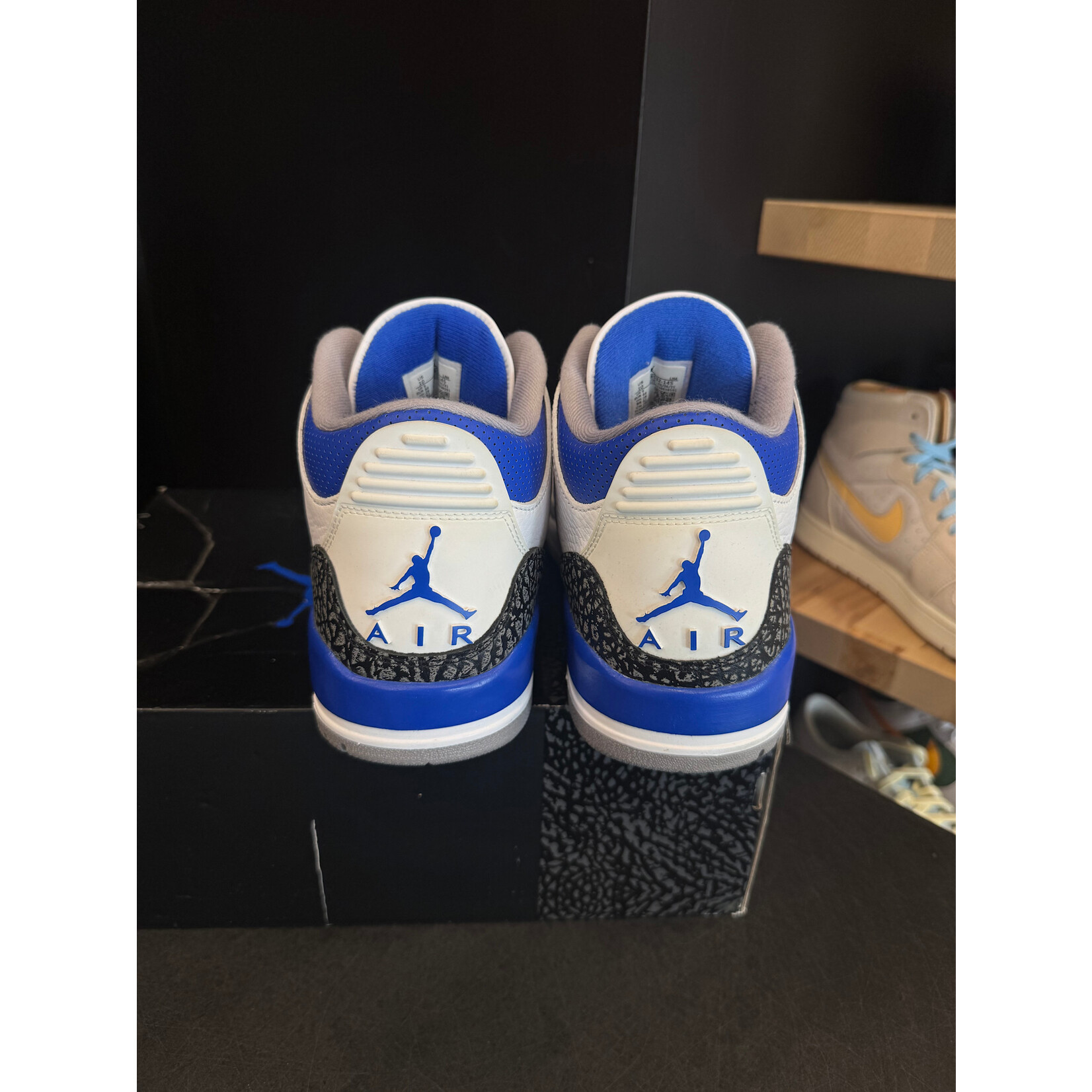 Jordan Jordan 3 Retro Racer Blue Size 10, PREOWNED
