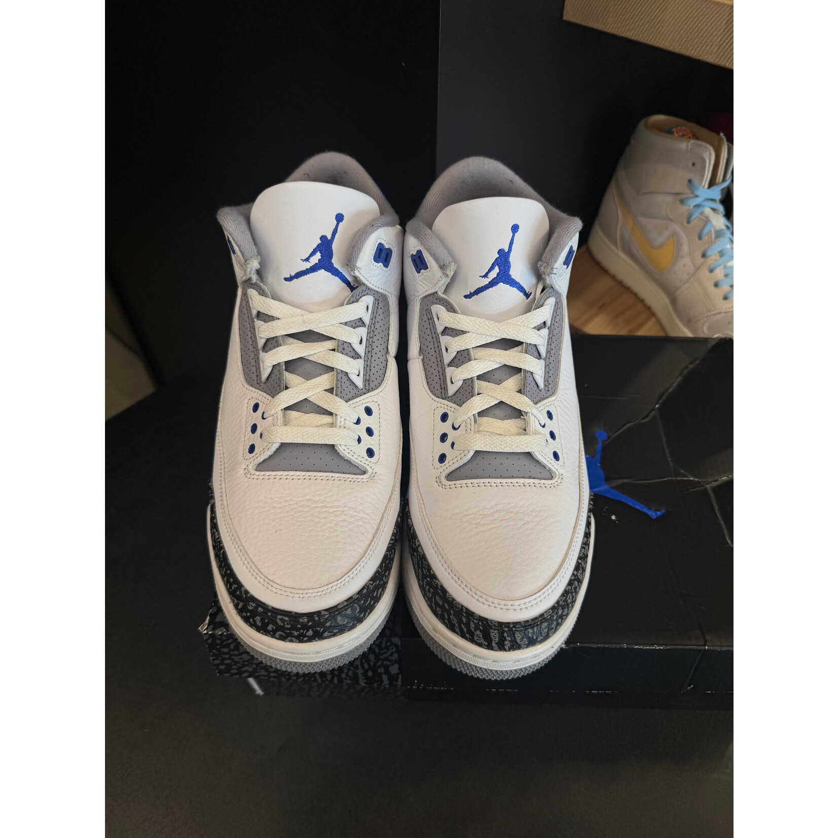 Jordan Jordan 3 Retro Racer Blue Size 10, PREOWNED