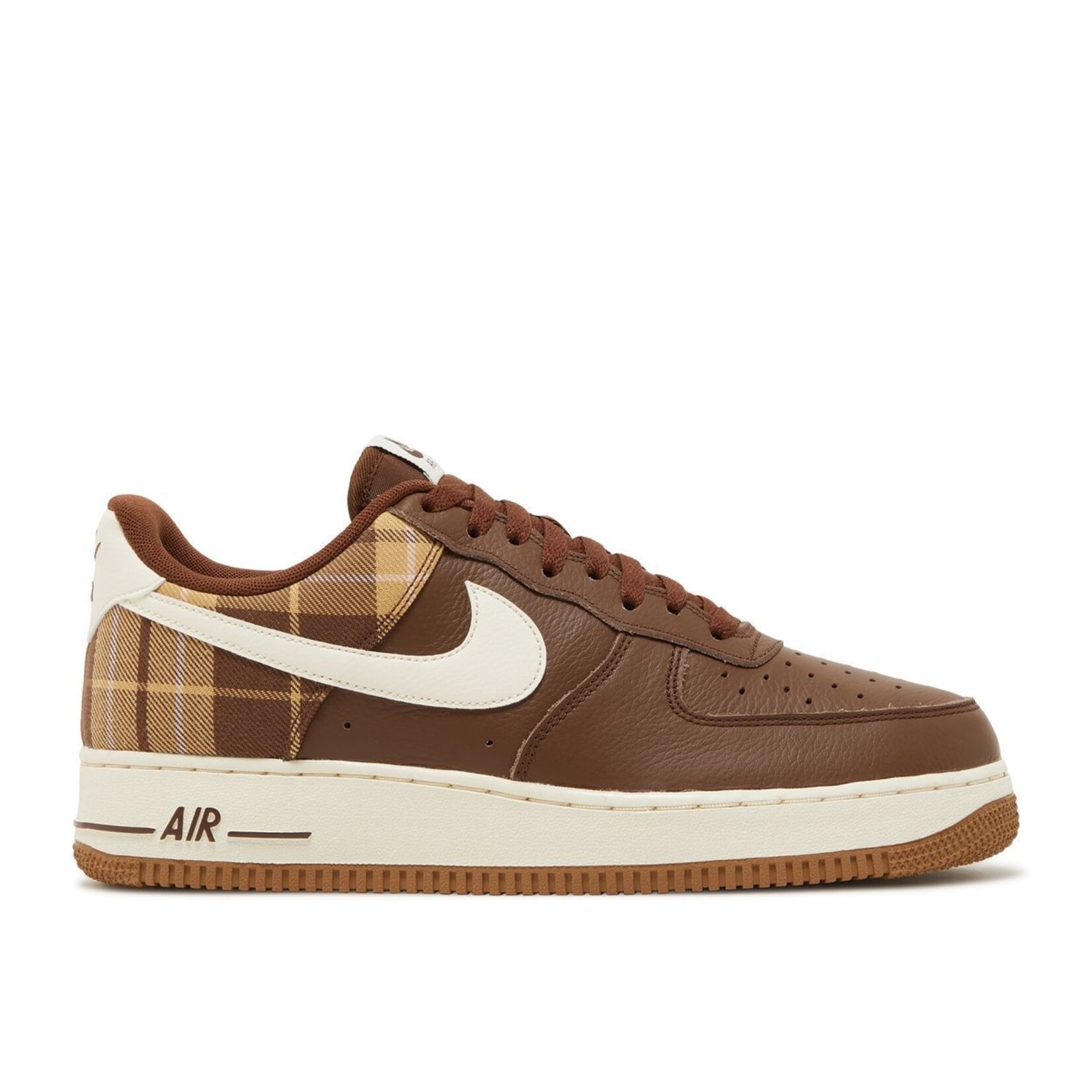 Nike Nike Air Force 1 Low '07 LX Brown Plaid Size 12, DS BRAND NEW