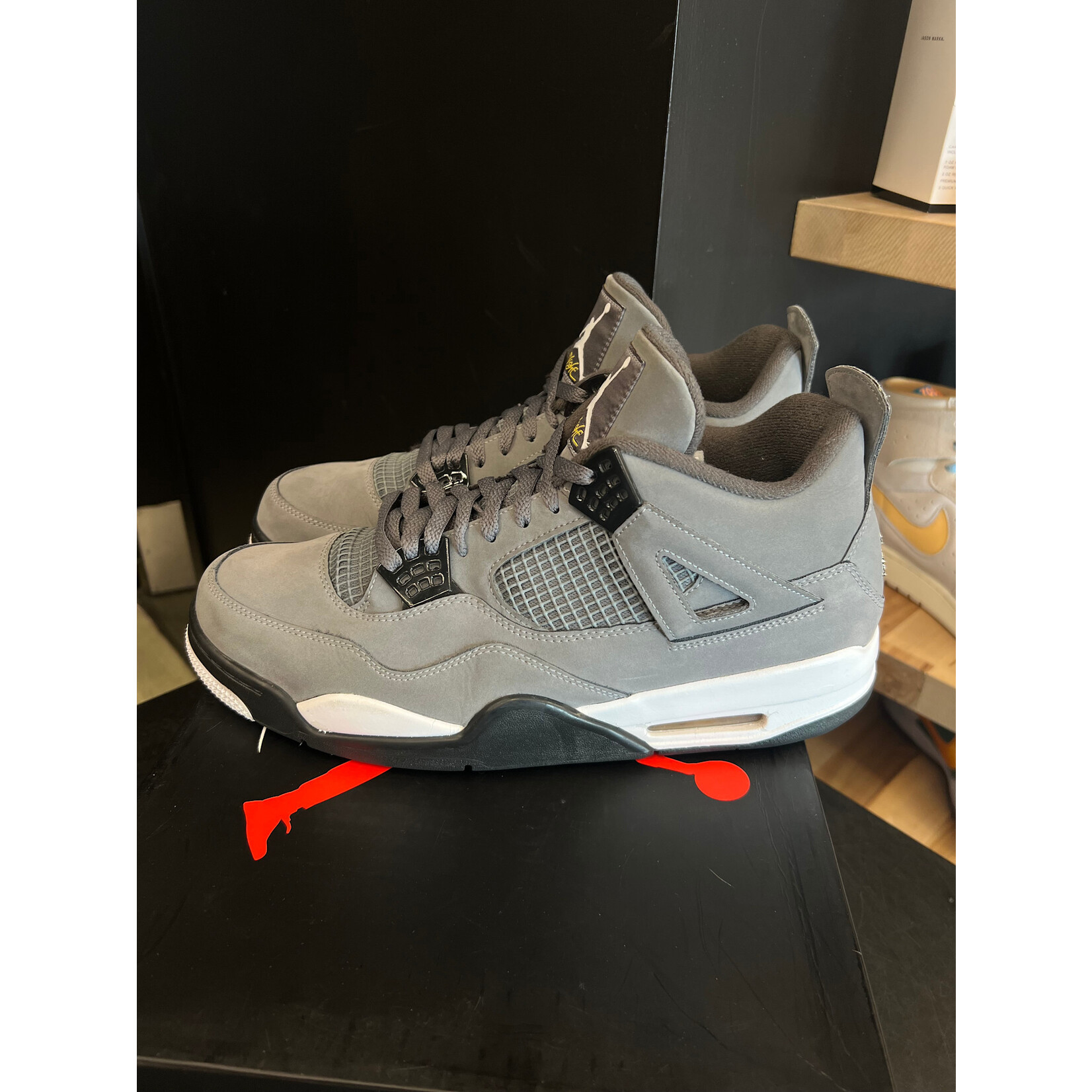 Jordan Jordan 4 Retro Cool Grey (2019) Size 13, PREOWNED