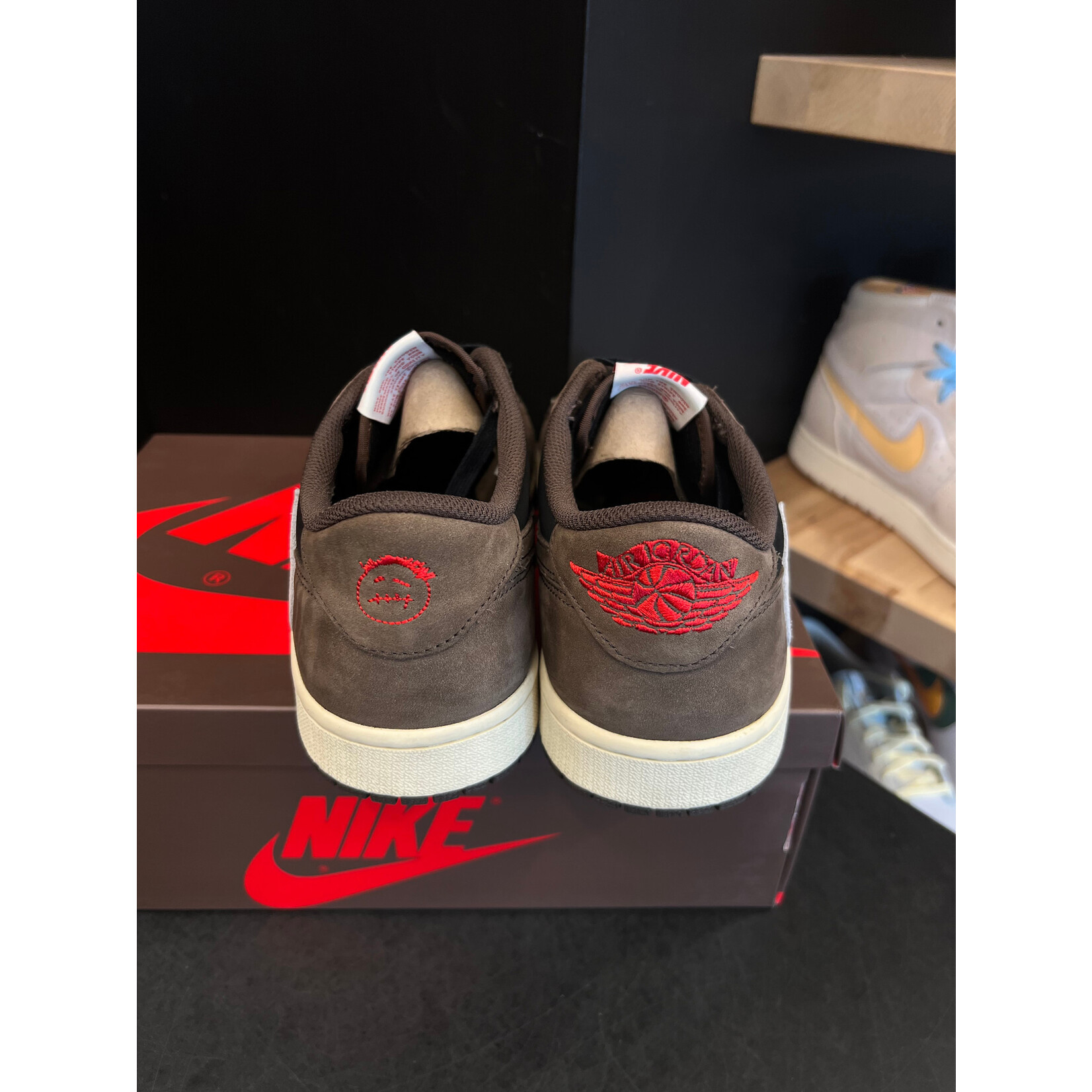 Jordan Jordan 1 Retro Low OG SP Travis Scott Mocha Size 10.5, PREOWNED