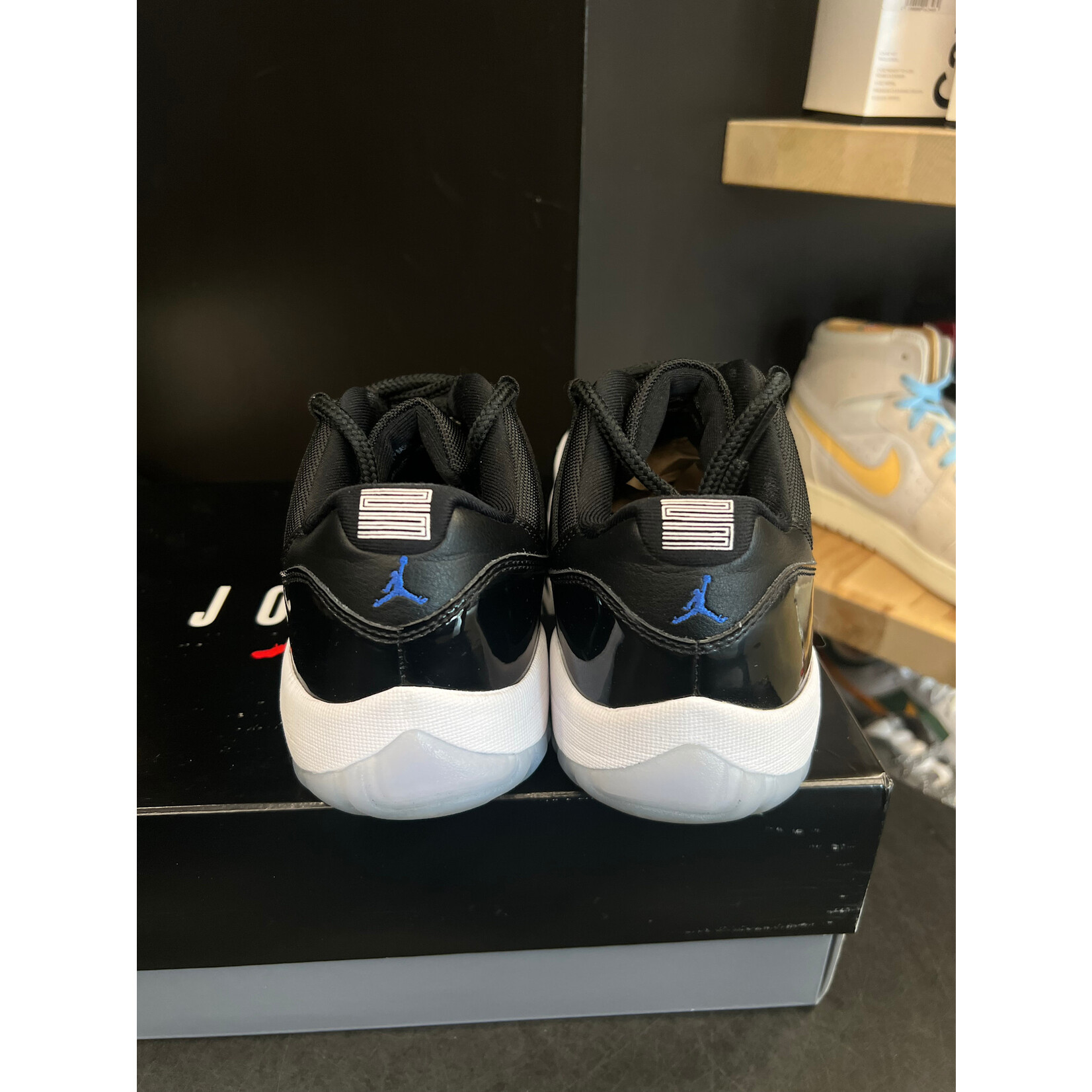 Jordan Jordan 11 Retro Low Space Jam Size 9.5, PREOWNED