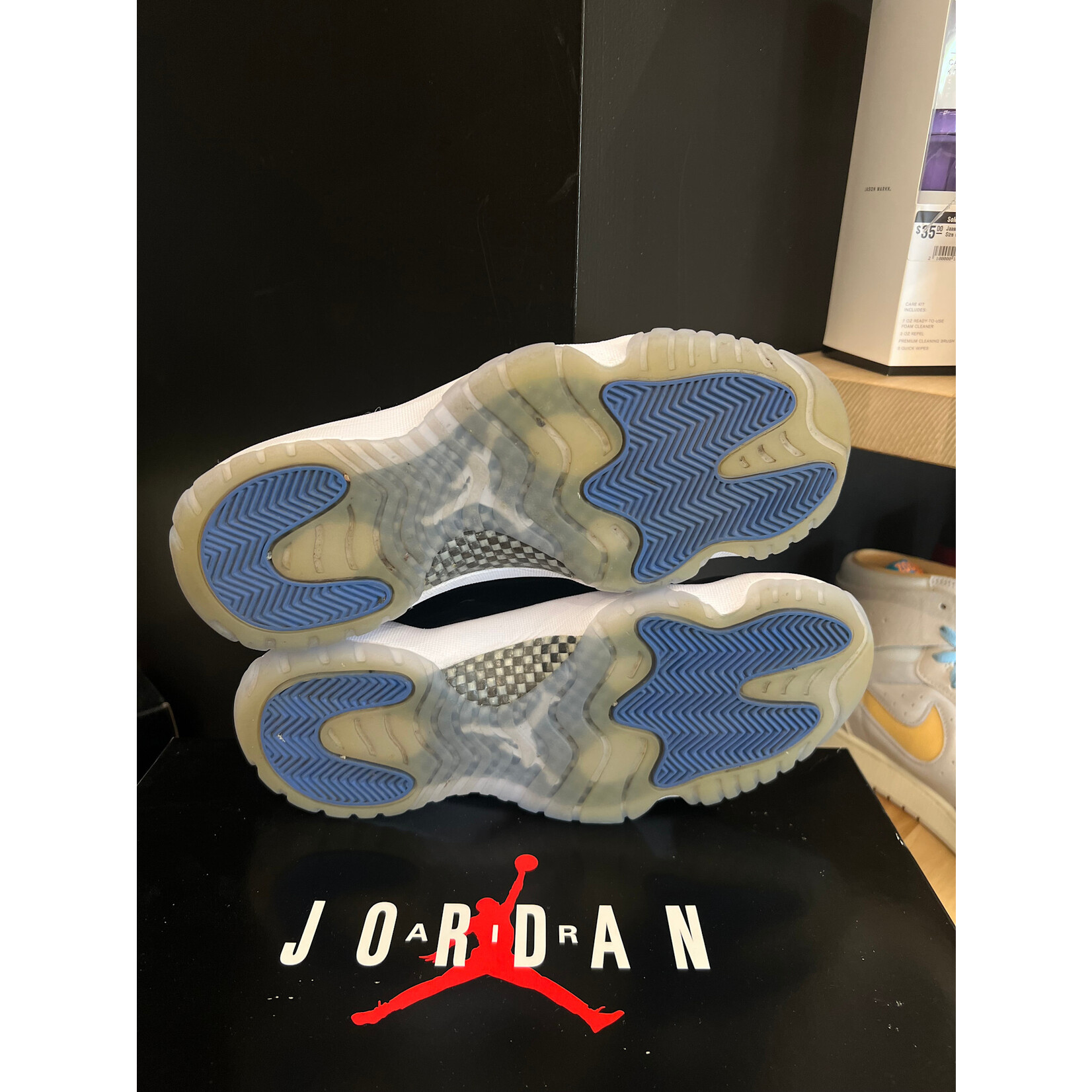 Jordan Jordan 11 Retro Low Space Jam Size 9.5, PREOWNED