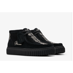 Clarks CLARKS X PLEASURES TORNHILL WOVEN - BLACK SUEDE Size 12, DS BRAND NEW