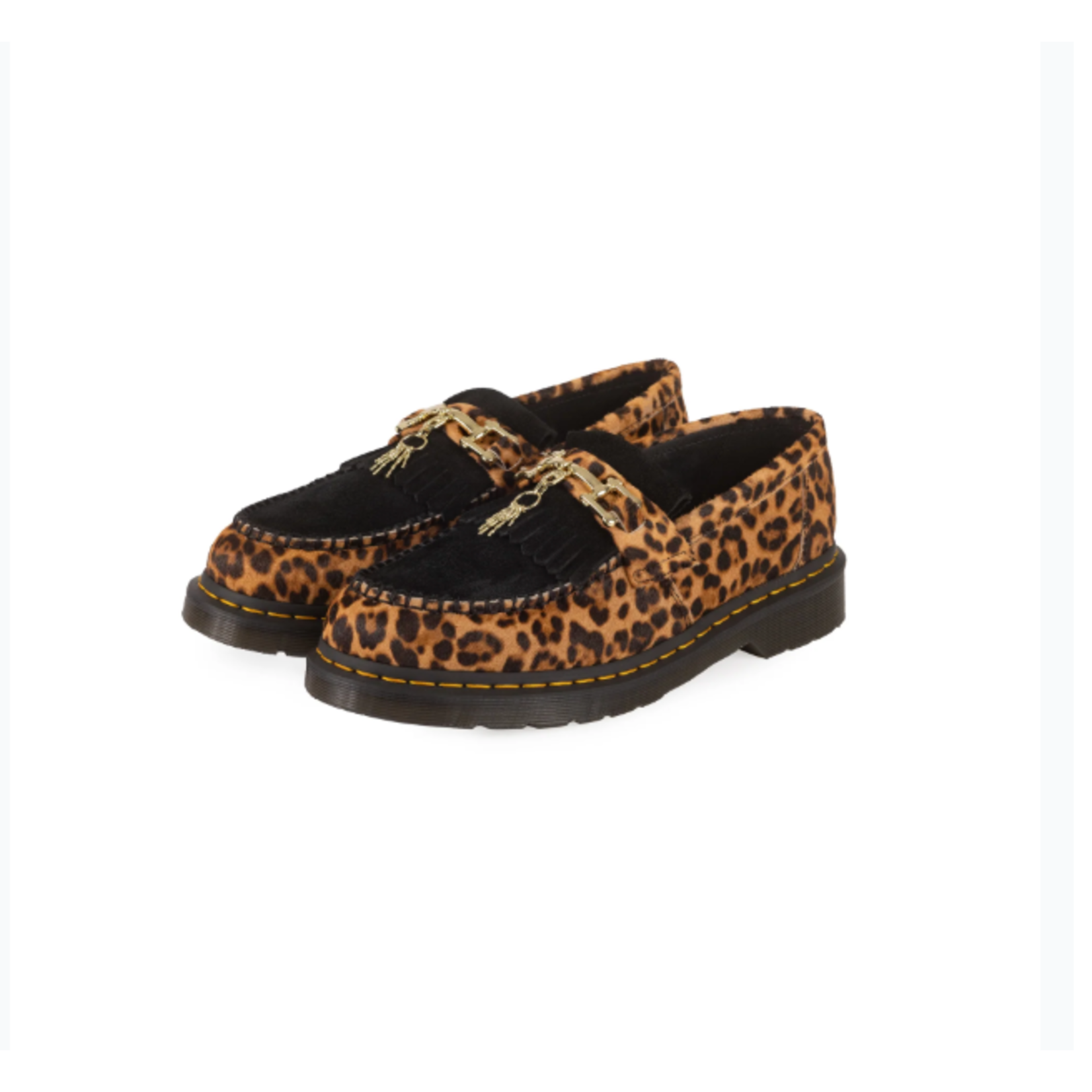 Dr. Dr. Martens Adrian Bone Snaffle - Archive Leopard Size 5, DS BRAND NEW