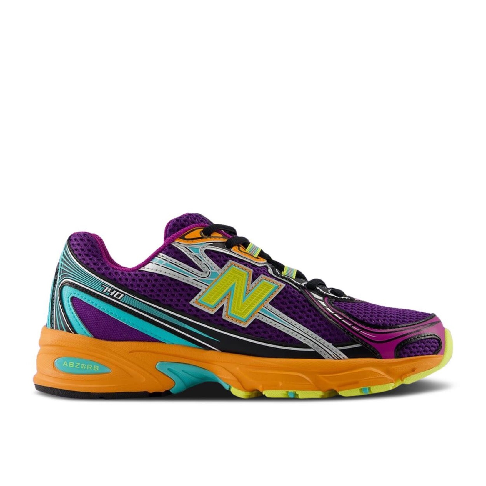 New New Balance 740v2 Concord Grape Sun Glow Size 8, DS BRAND NEW