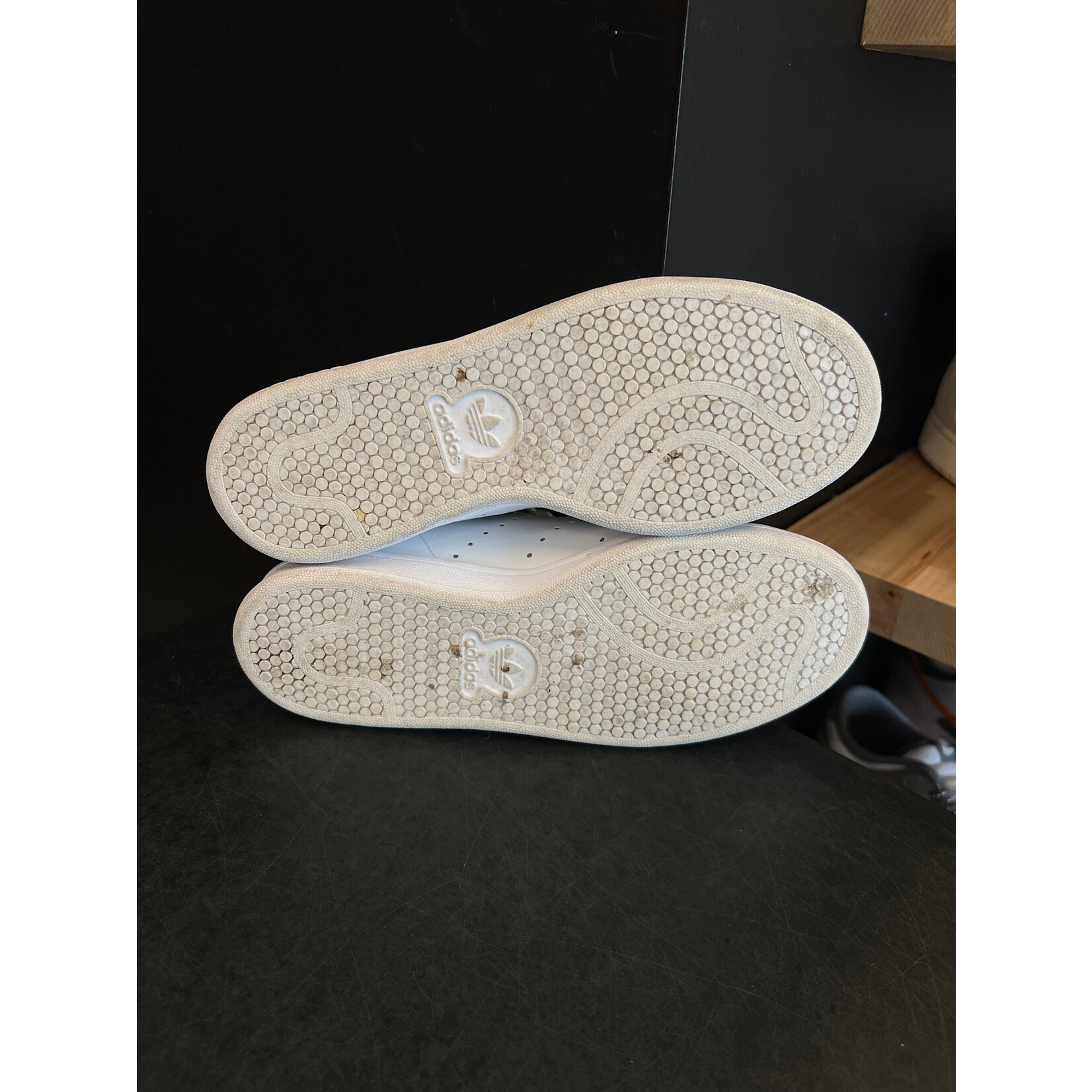 Adidas adidas Stan Smith White Green (Youth) Size 6, PREOWNED