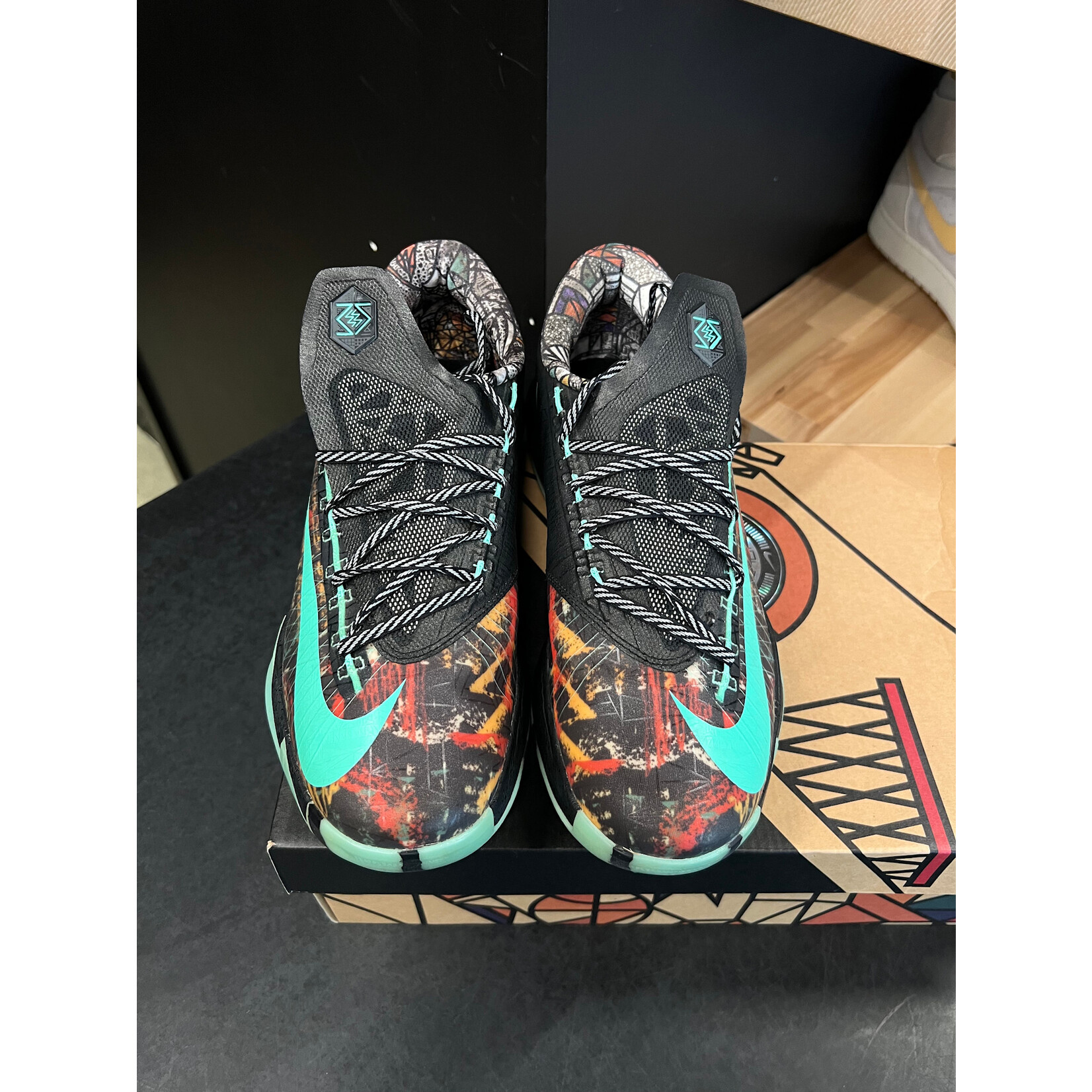 Nike Nike KD 6 NOLA Gumbo League Illusion Size 8.5, PREOWNED