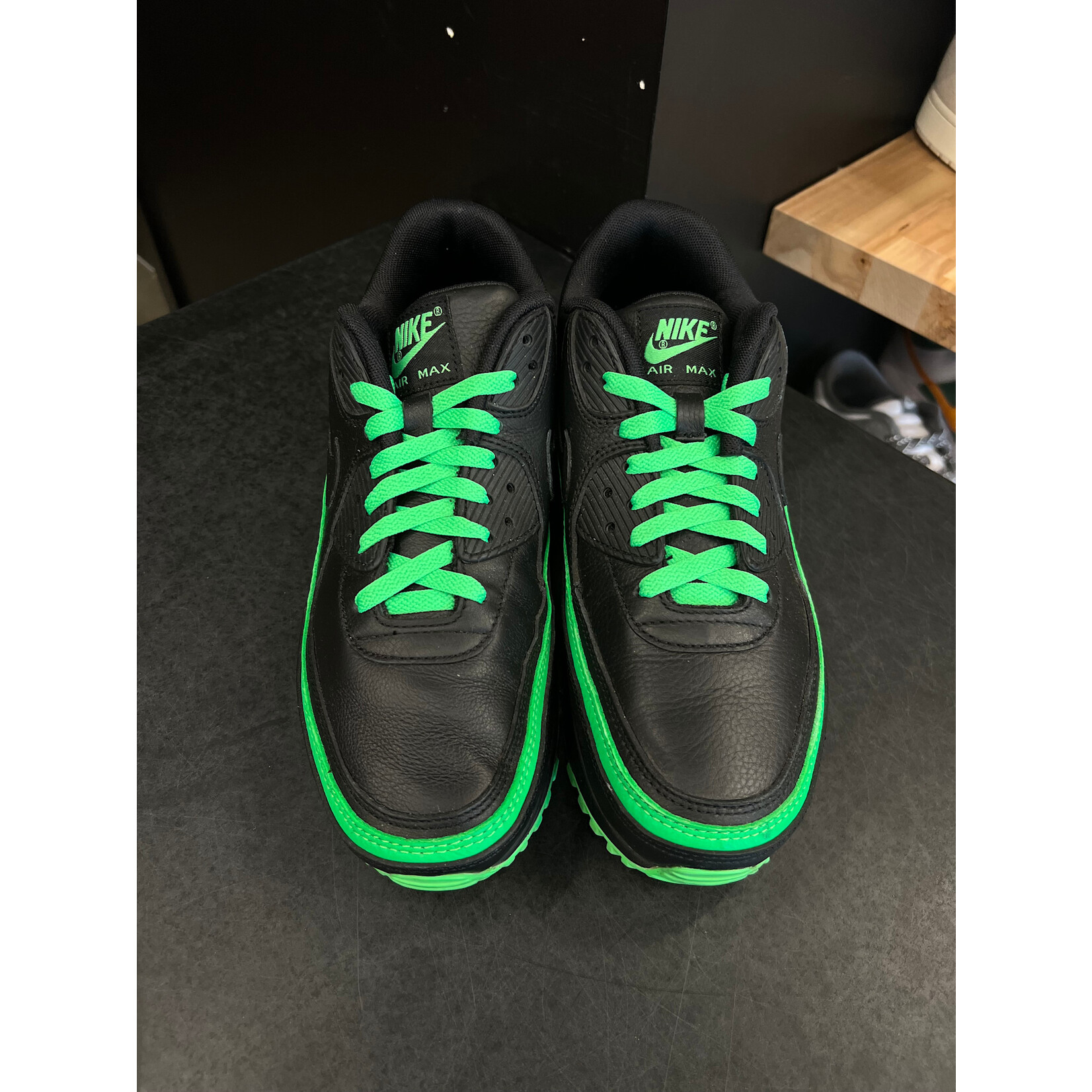 Nike Nike Air Max 90 Undefeated Black Green Size 9, PREOWNED