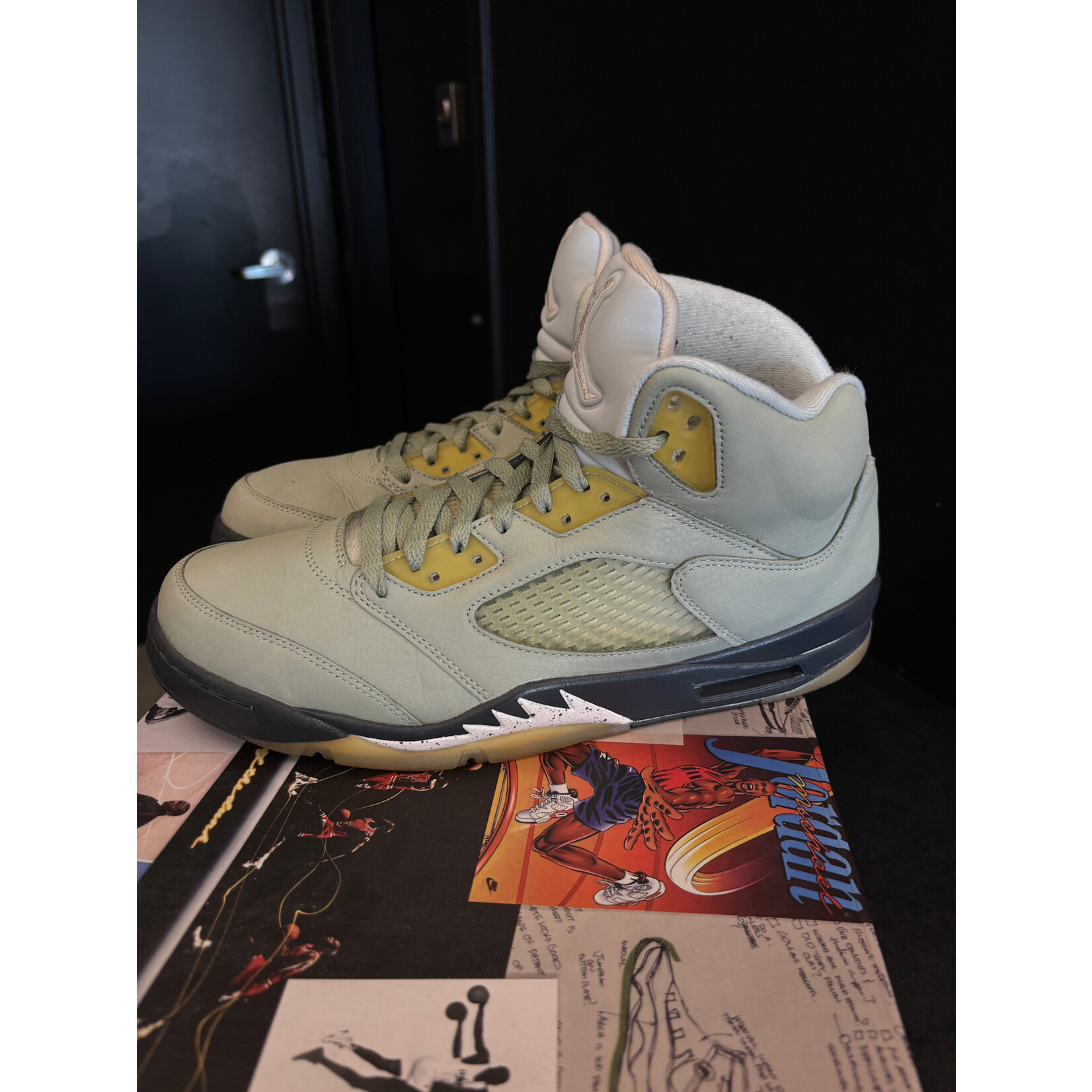 Jordan Jordan 5 Retro Jade Horizon Size 11, PREOWNED