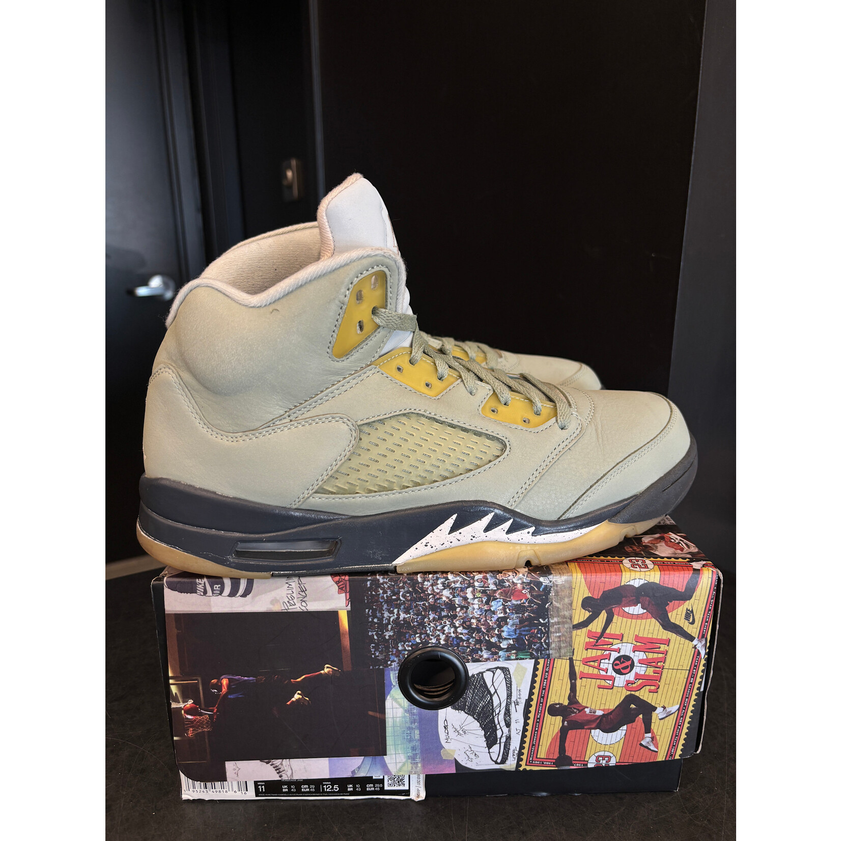 Jordan Jordan 5 Retro Jade Horizon Size 11, PREOWNED