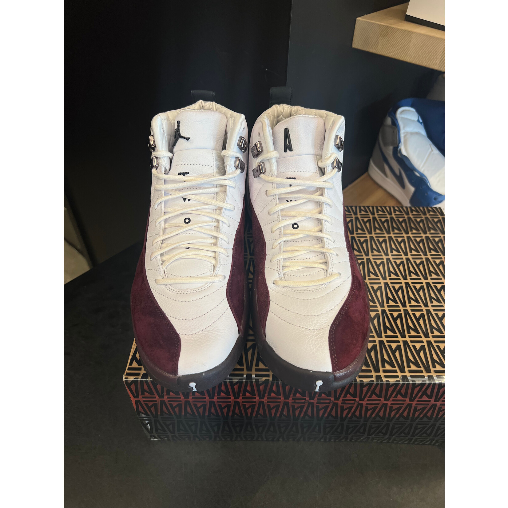Jordan Jordan 12 Retro SP A Ma ManiÃ©re White (Women's) Size 12W, PREOWNED WORN ONCE