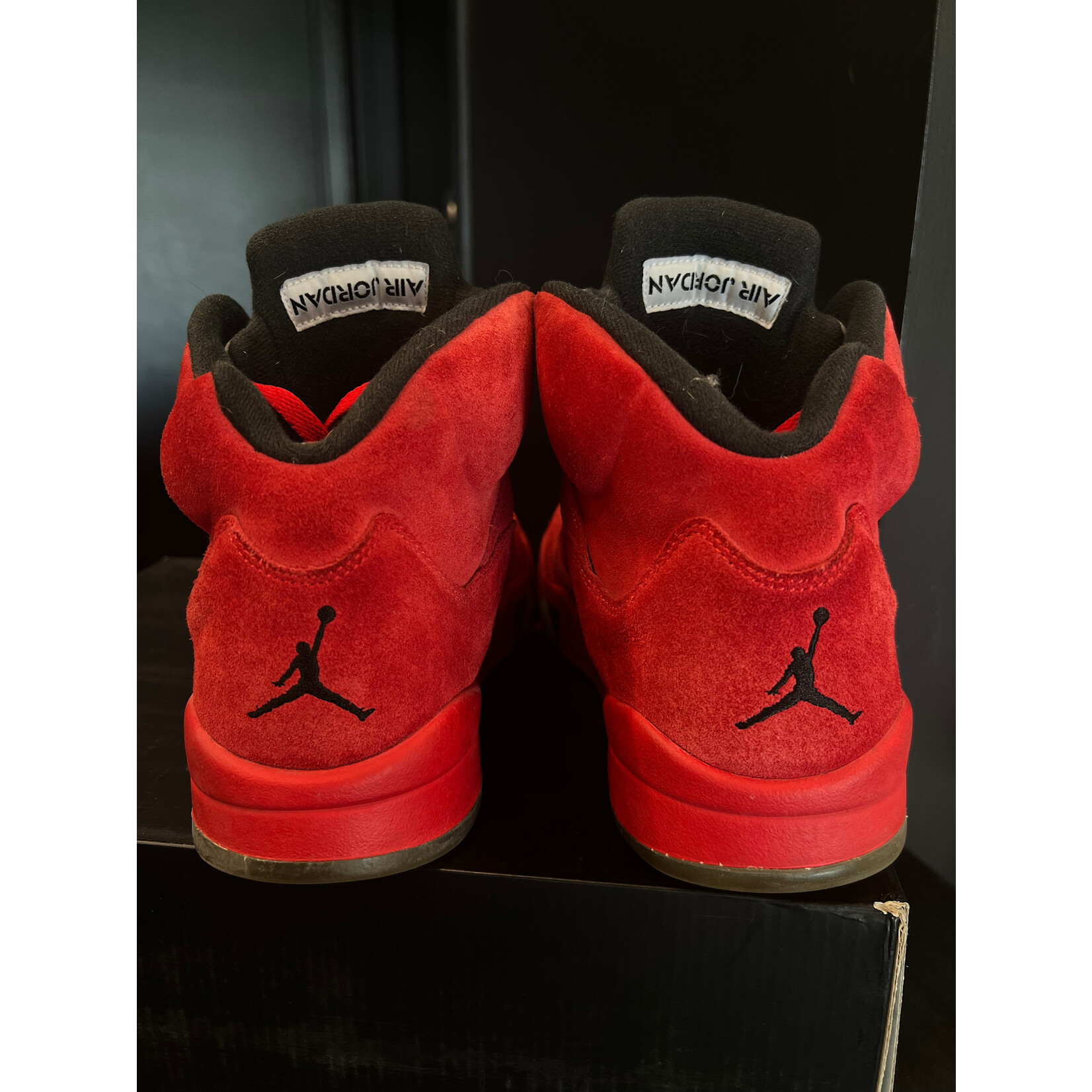 Jordan Jordan 5 Retro Red Suede Size 10.5, PREOWNED