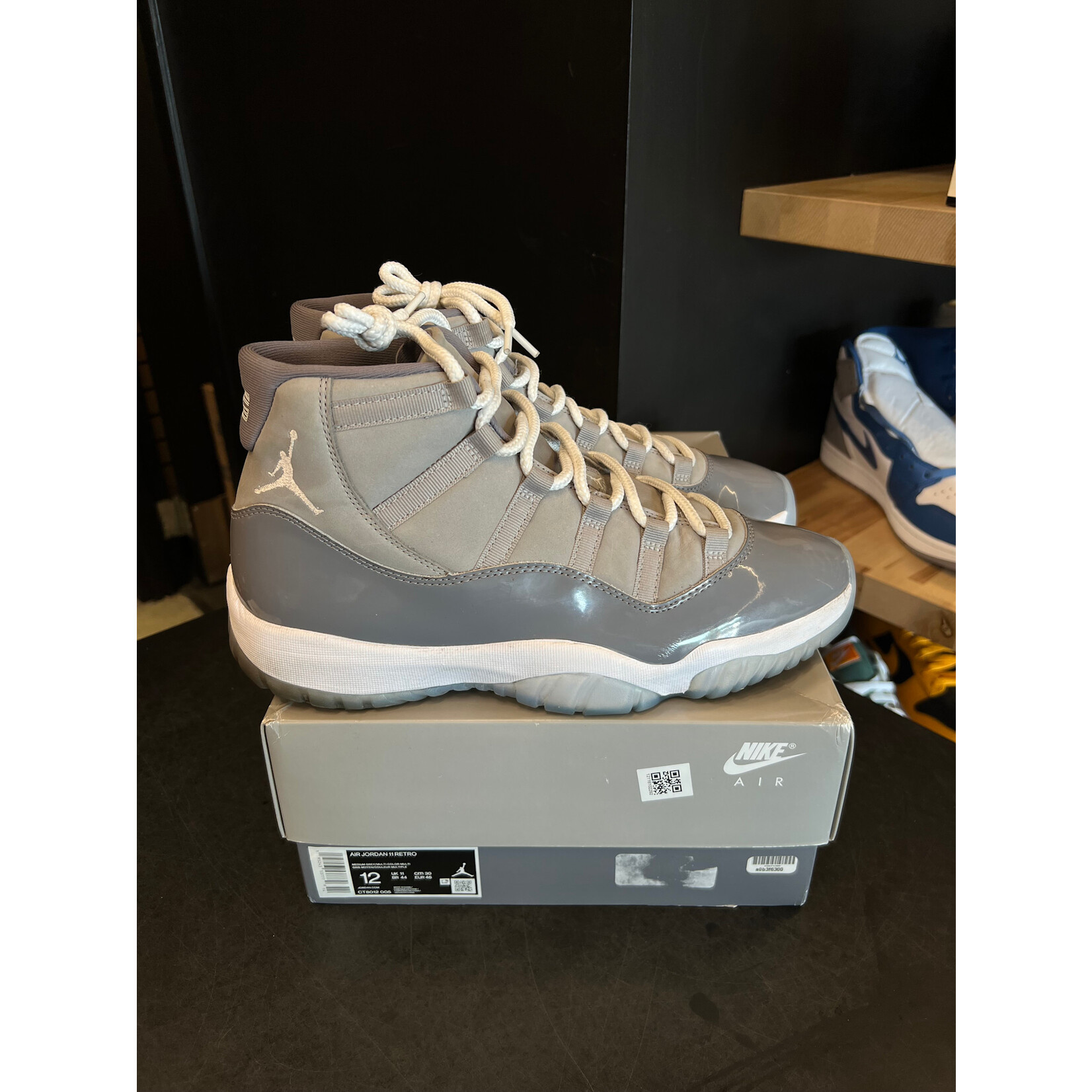 Jordan Jordan 11 Retro Cool Grey (2021) Size 12, PREOWNED