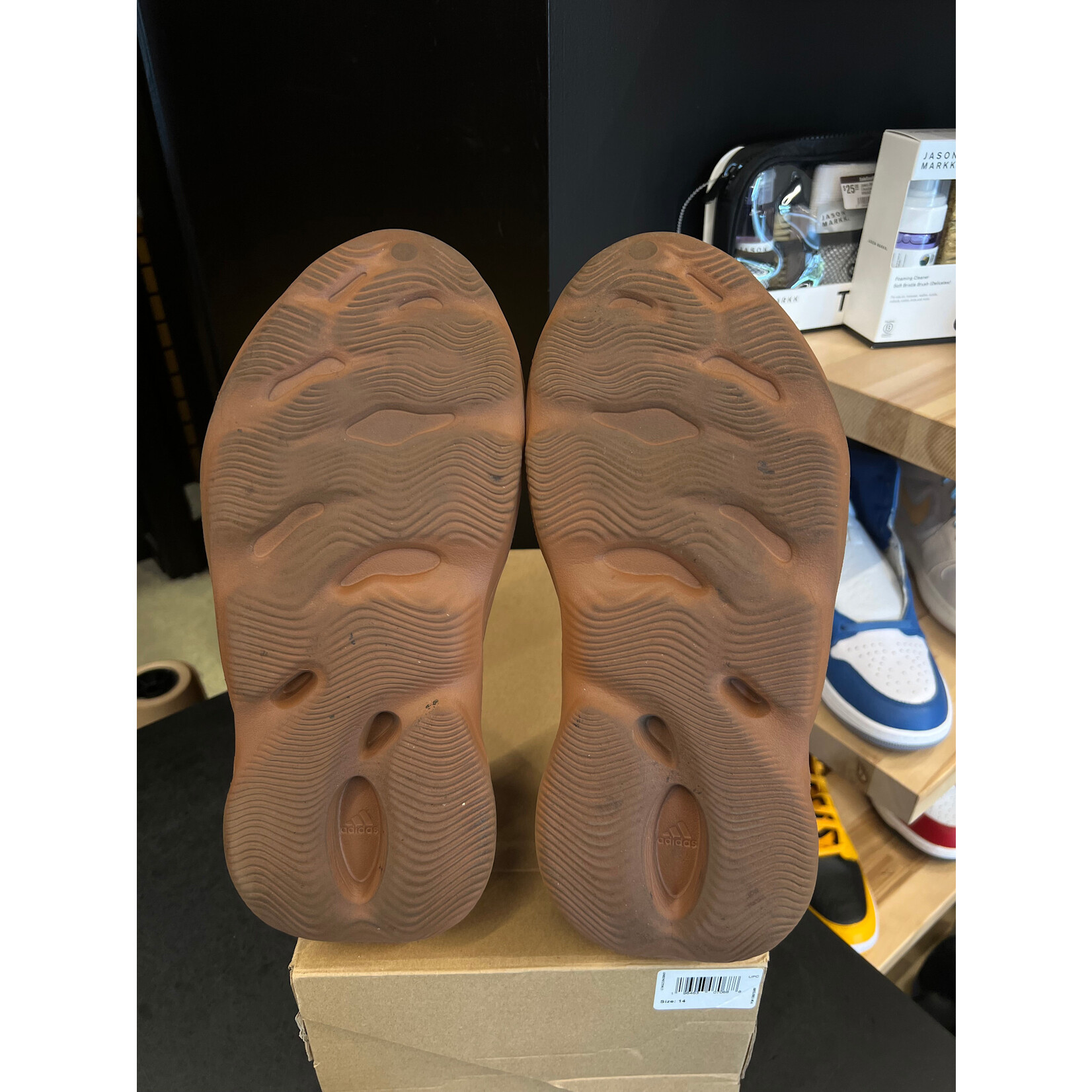 Adidas adidas Yeezy Foam RNR Clay Red Size 14, PREOWNED