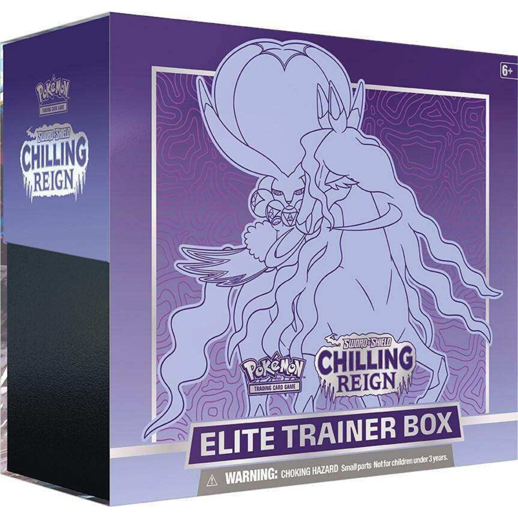 Pokémon Pokémon Chilling Reign Pokemon Center Elite Trainer Box Shadow Rider Calyrex Pokemon
