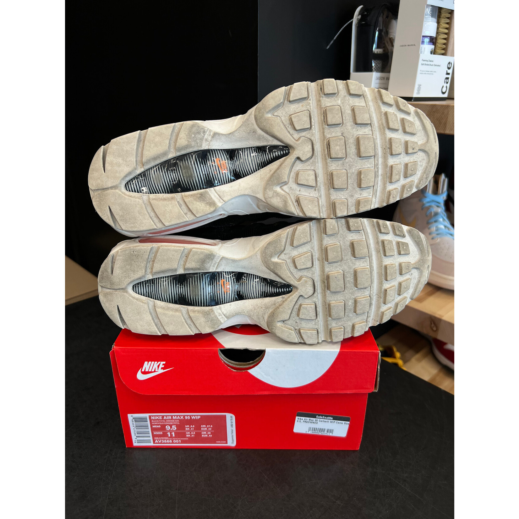 Nike Nike Air Max 95 Carhartt WIP Camo Size 9.5, PREOWNED