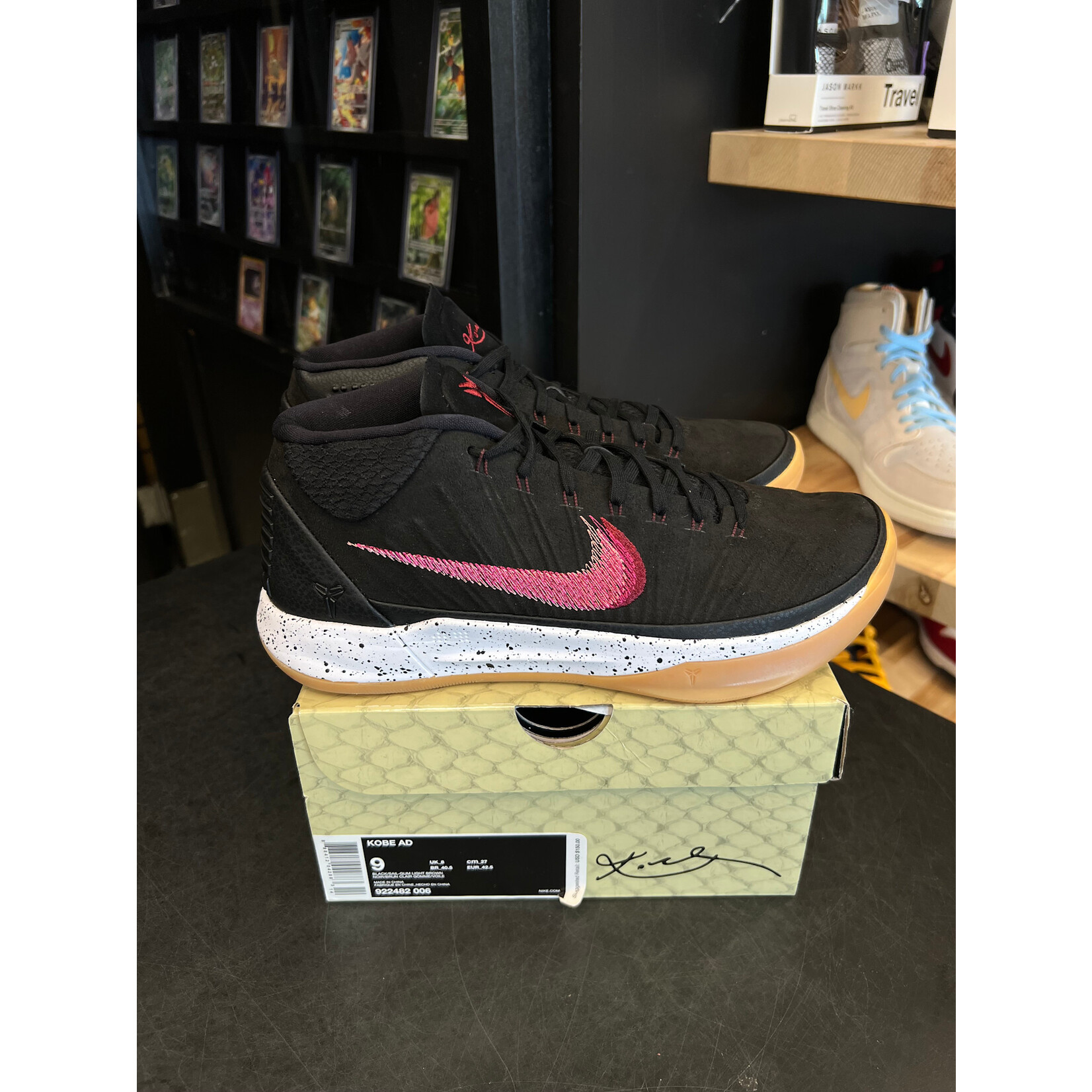 Nike Nike Kobe A.D. Mid Black Gum Size 9, PREOWNED
