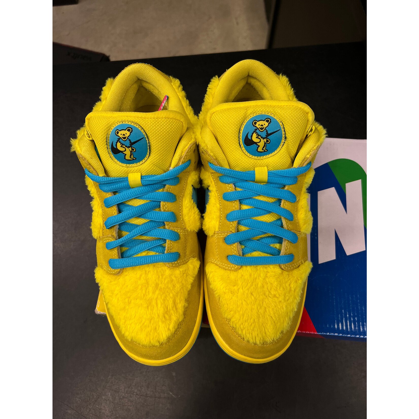 Nike Nike SB Dunk Low Grateful Dead Bears Opti Yellow Size 10, PREOWNED