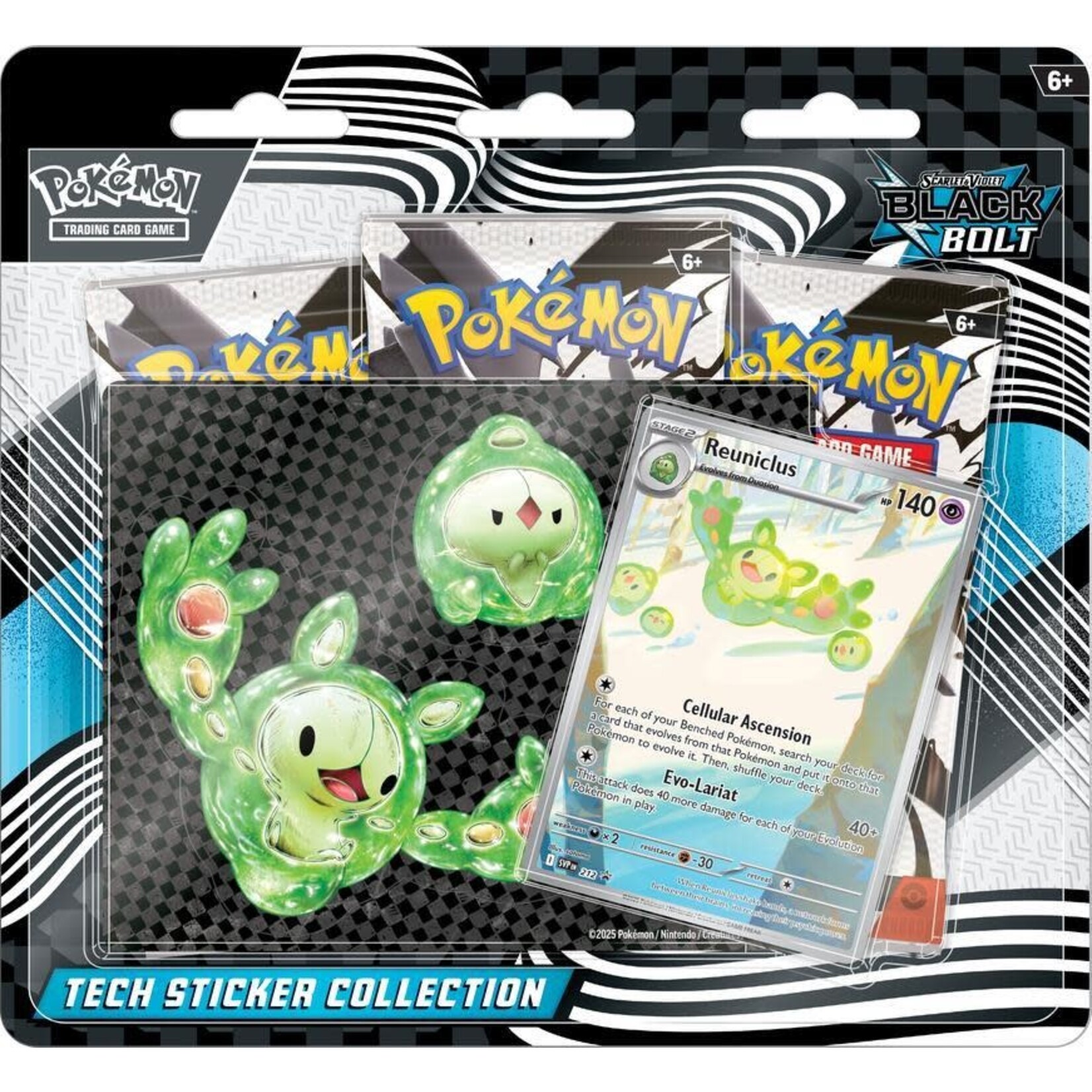 Pokémon Pokémon Scarlet & Violet-Black Bolt Tech Sticker Collection Pokemon