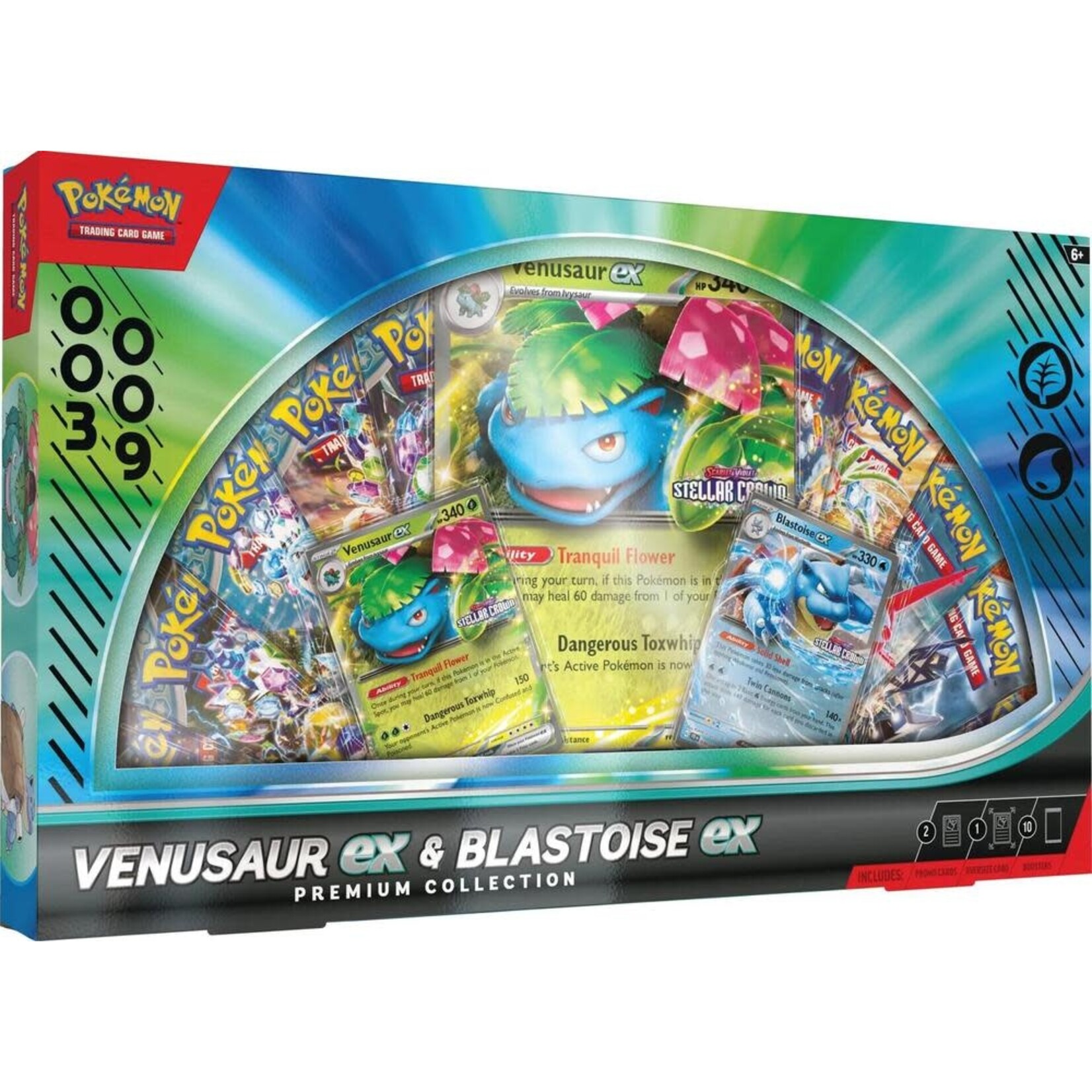 Pokémon Pokémon Venusaur ex & Blastoise ex Premium Collection Pokemon