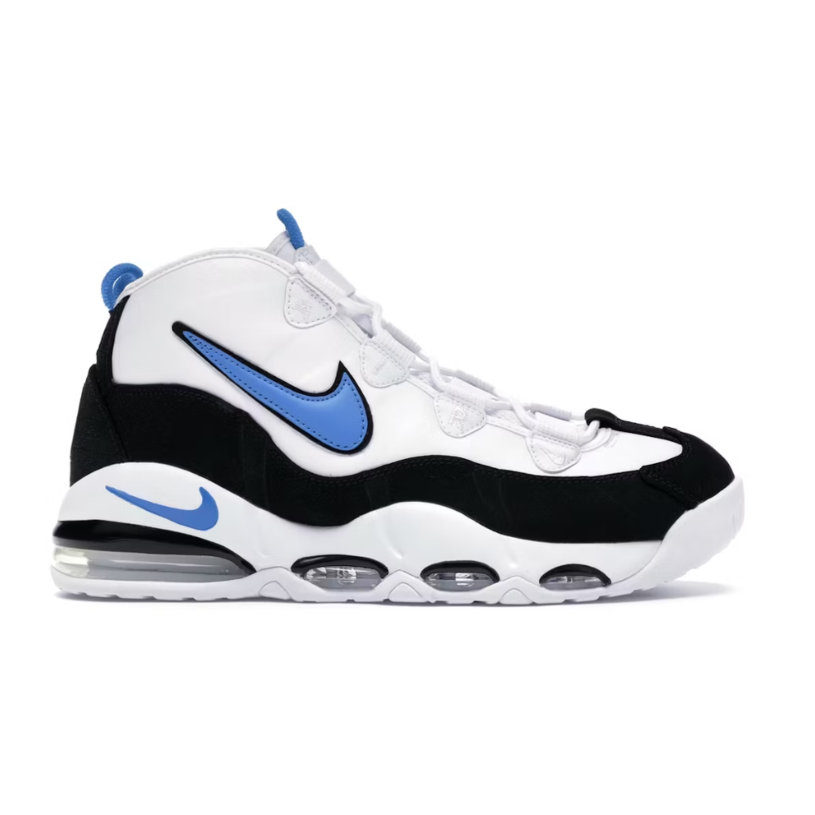 Nike Nike Air Max Uptempo 95 White Photo Blue Black Size 9.5, DS BRAND NEW