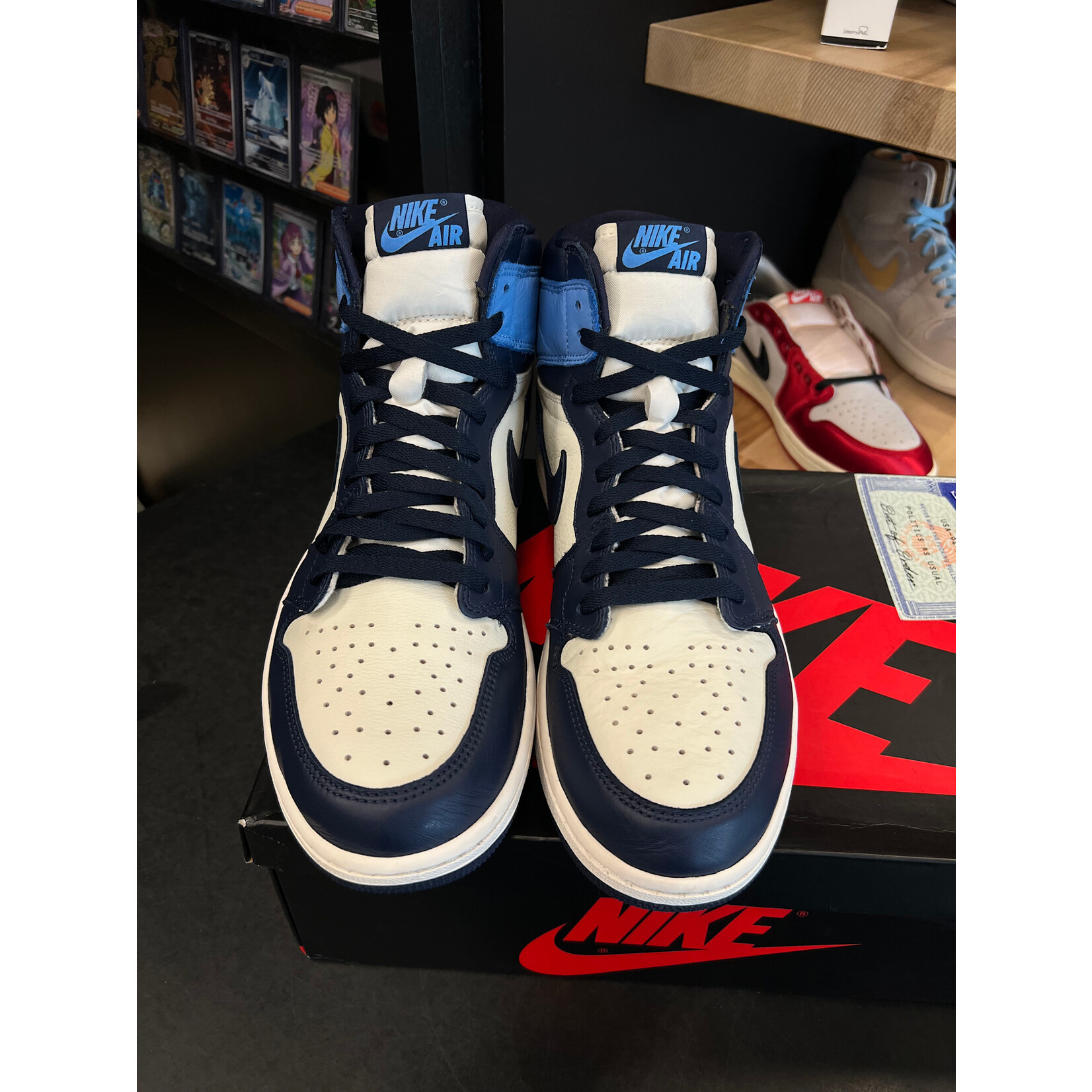 Jordan Jordan 1 Retro High Obsidian Size 13, PREOWNED