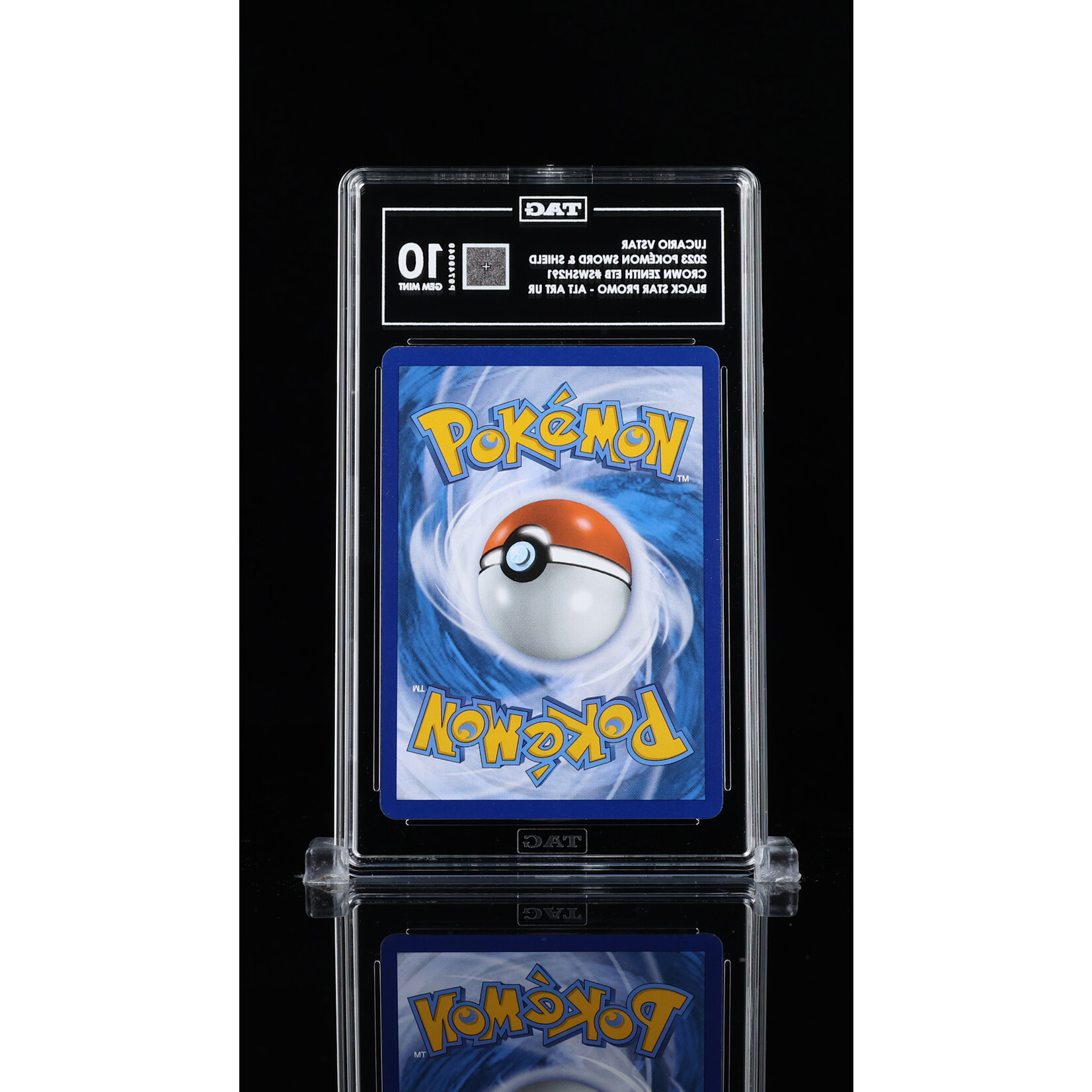 2023 2023 Pokemon Promo #291 Lucario VSTAR FA Crown Zenith ETB TAG 10