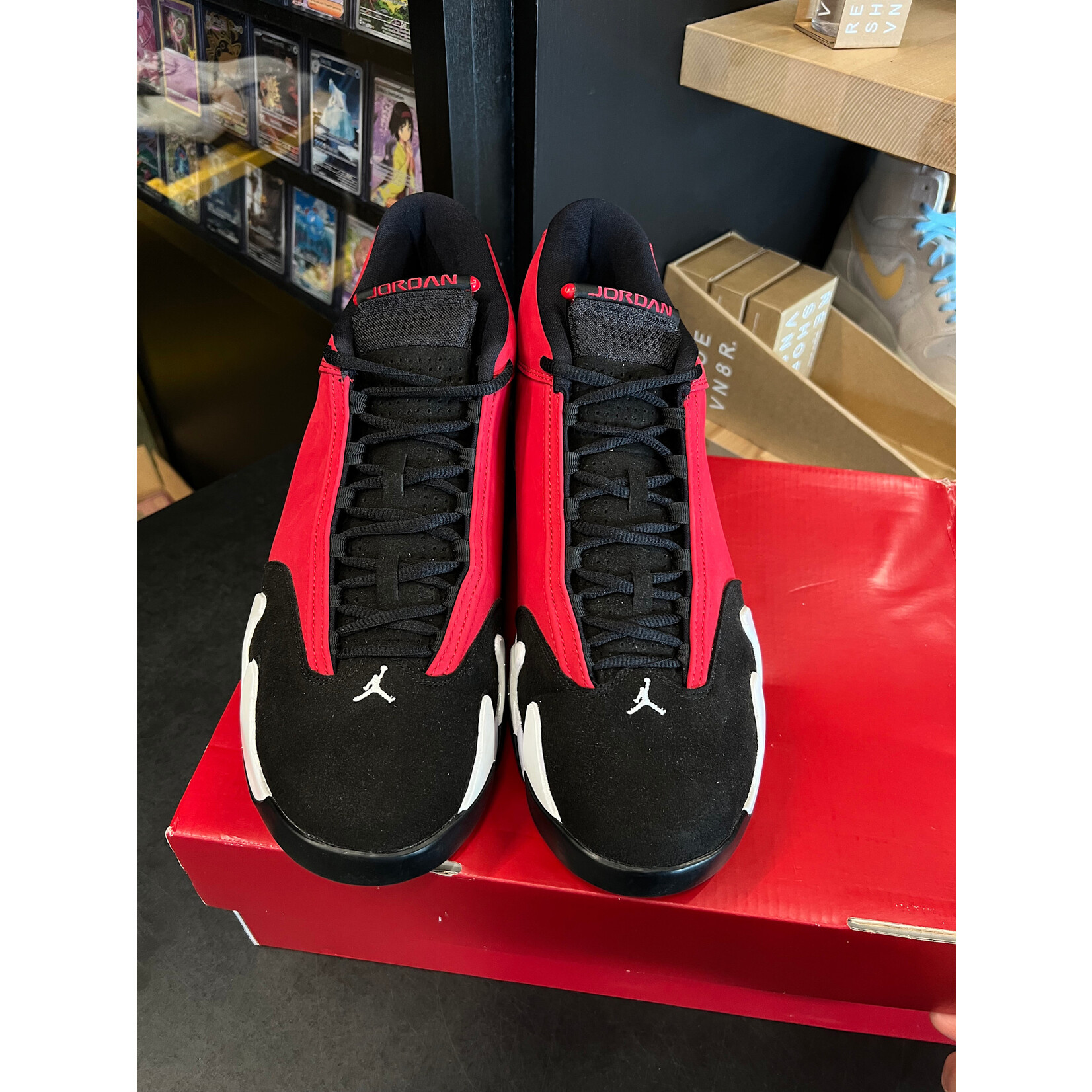Jordan Jordan 14 Retro Gym Red Toro Size 12.5, PREOWNED