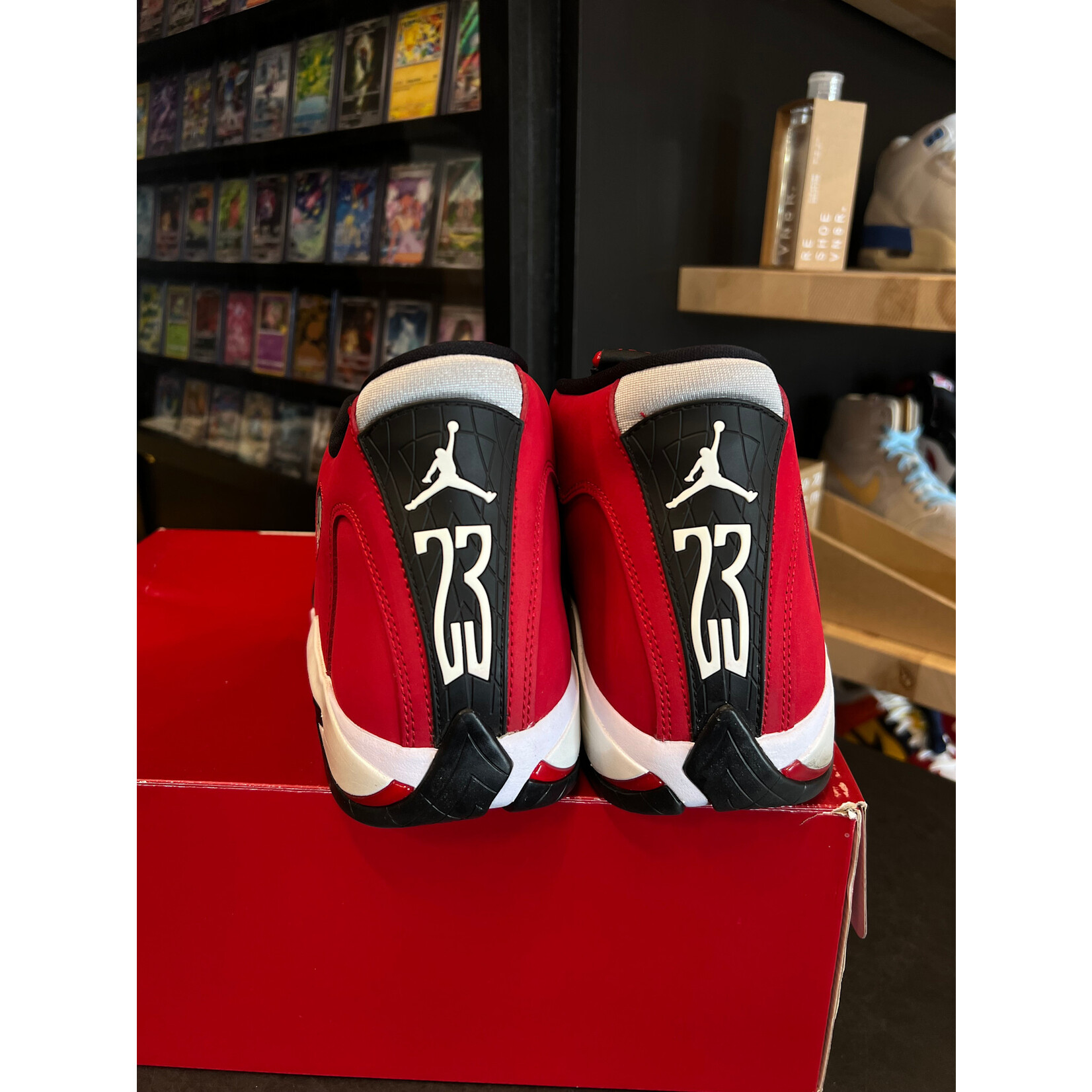 Jordan Jordan 14 Retro Gym Red Toro Size 12.5, PREOWNED